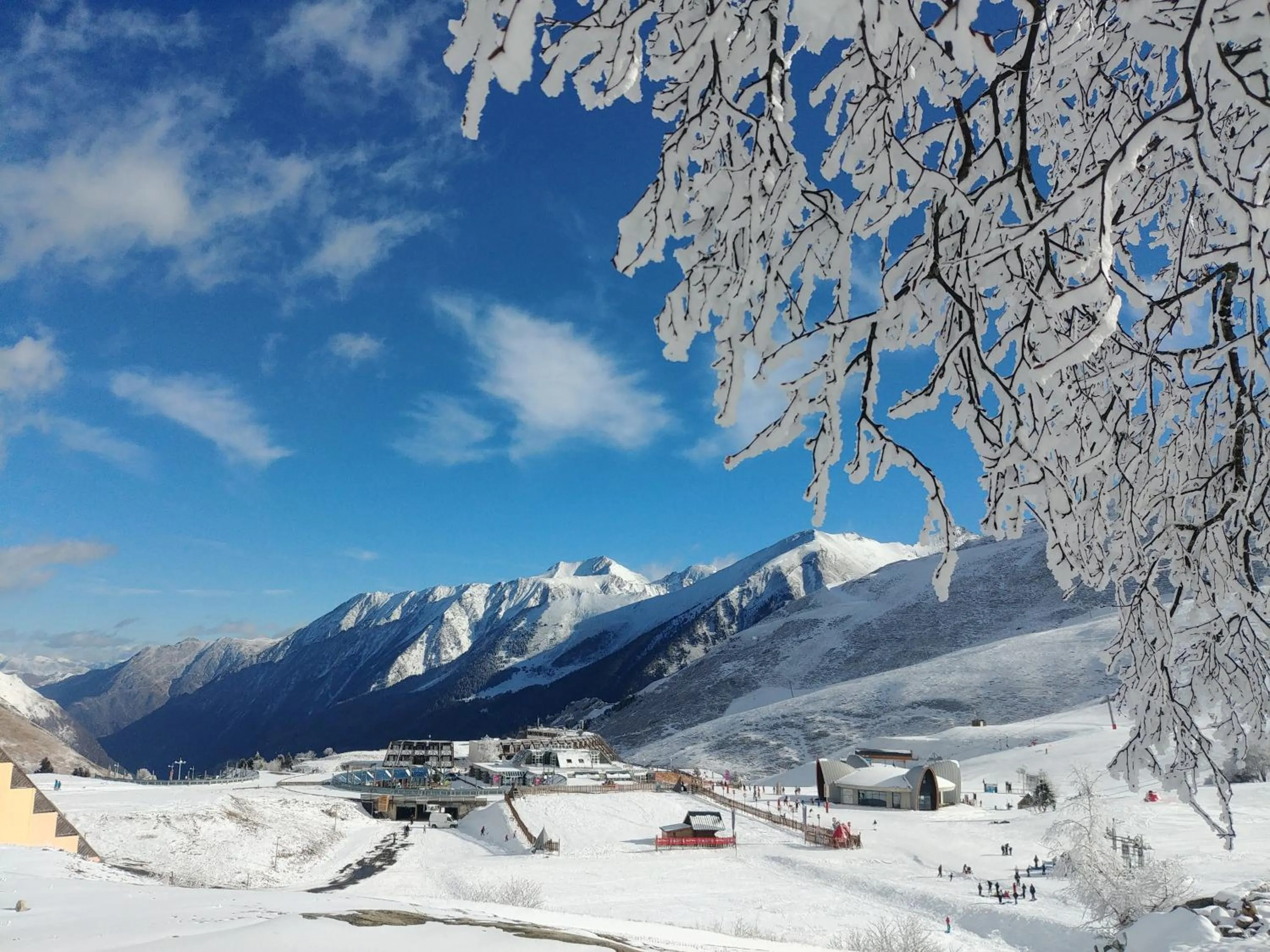 Skiing in Lagrange Vacances L’Écrin du Badet