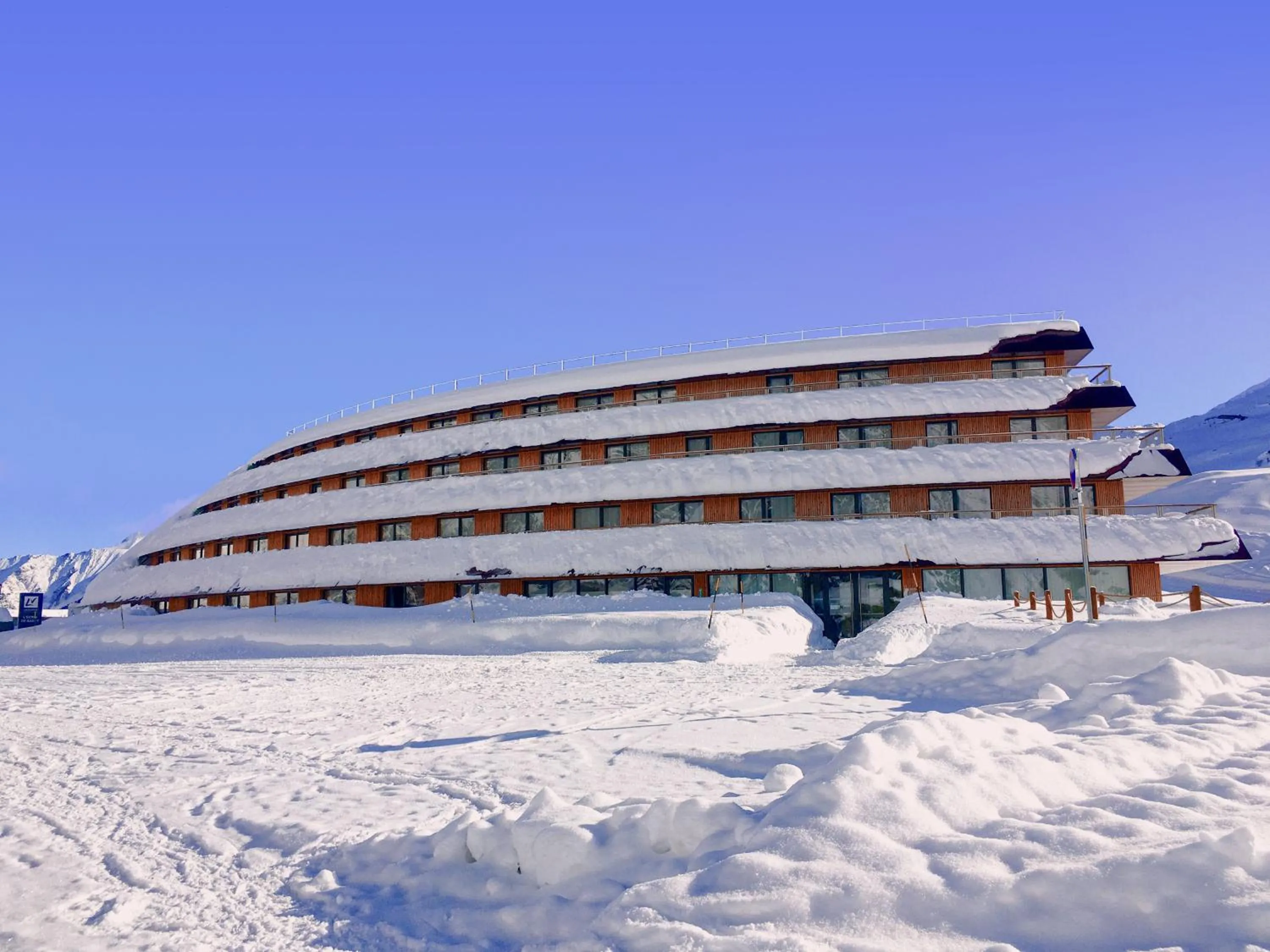 Property building in Lagrange Vacances L’Écrin du Badet