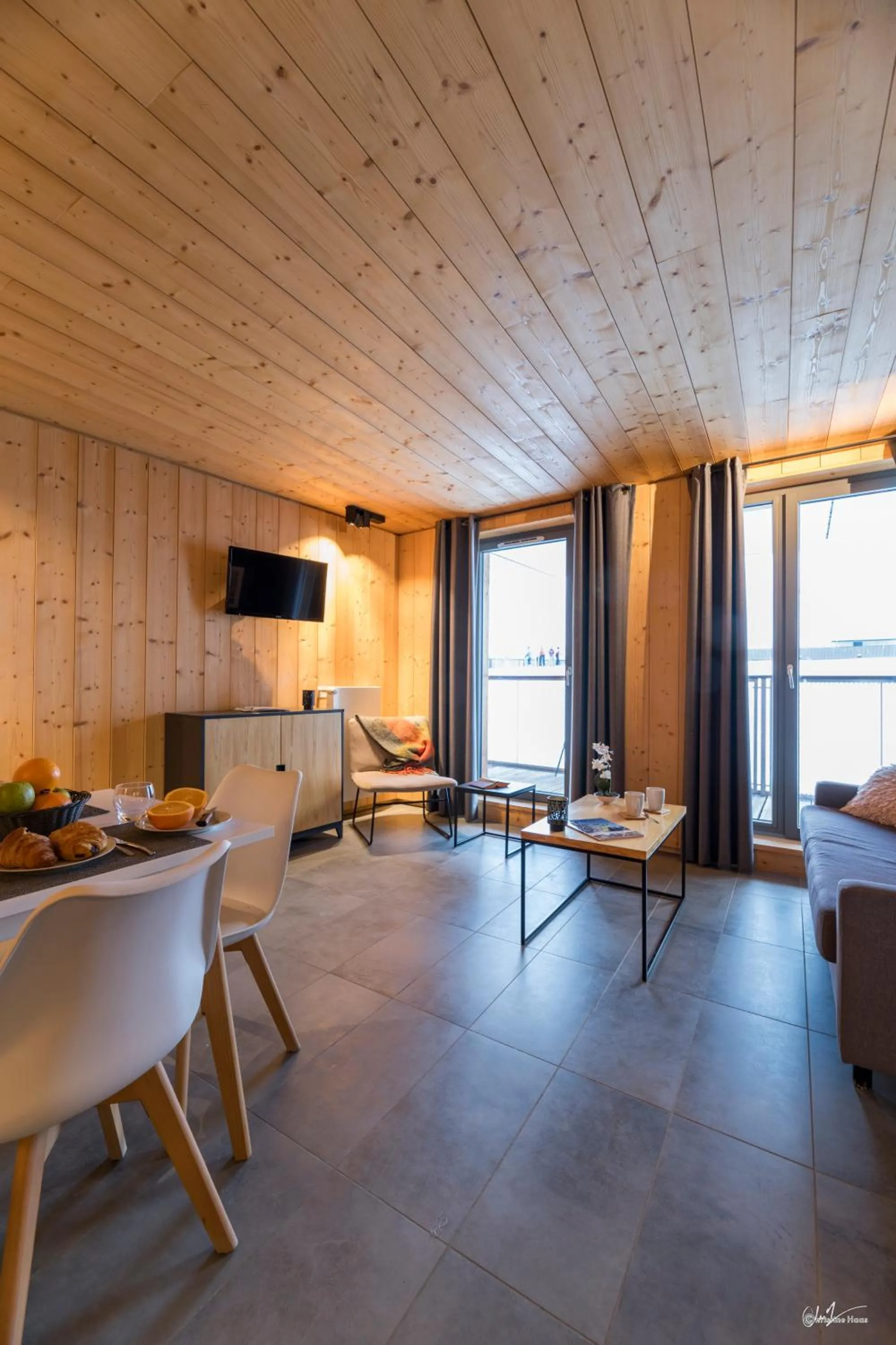 Living room in Lagrange Vacances L’Écrin du Badet