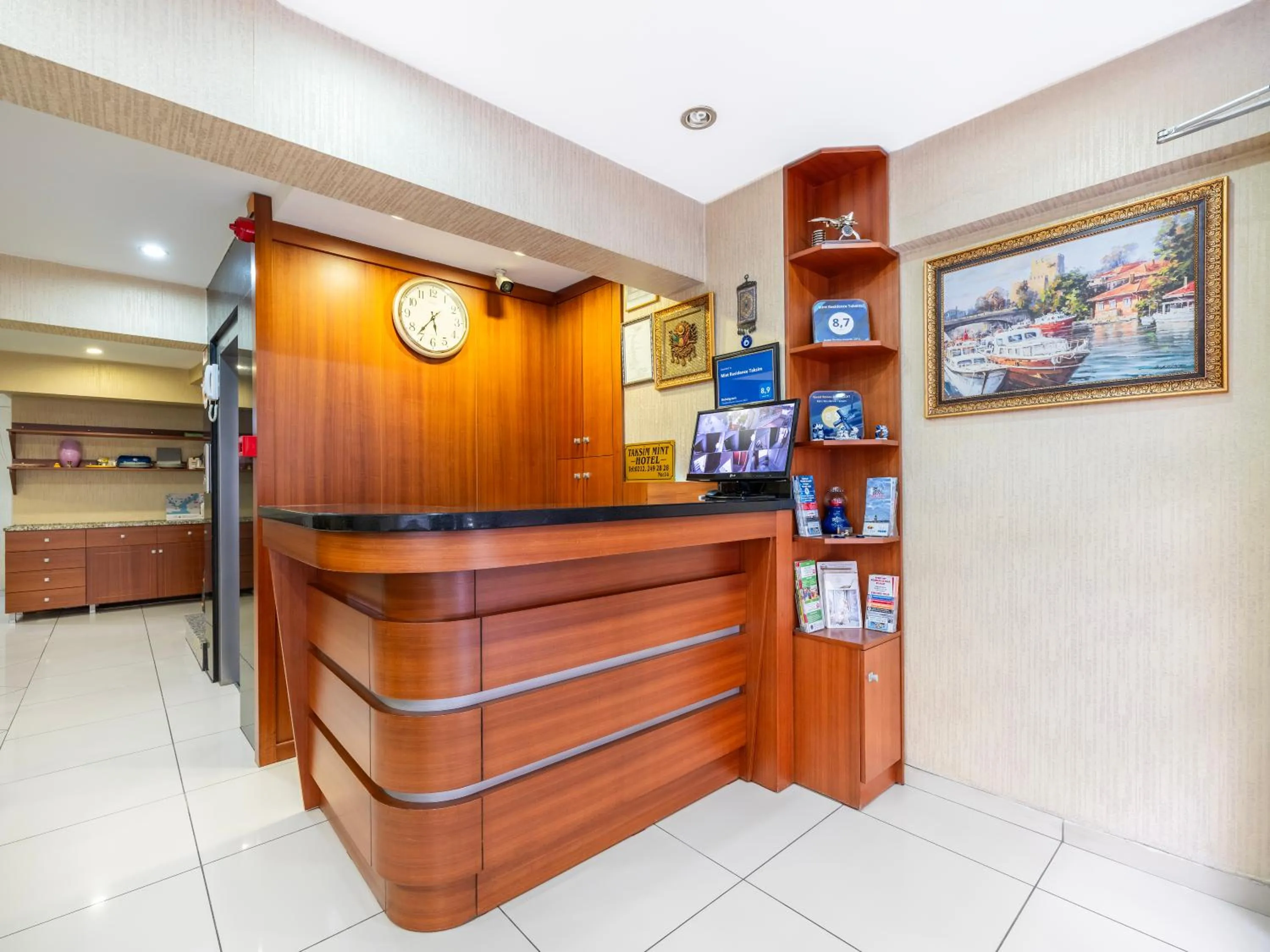 Lobby or reception in Mint Residence Taksim