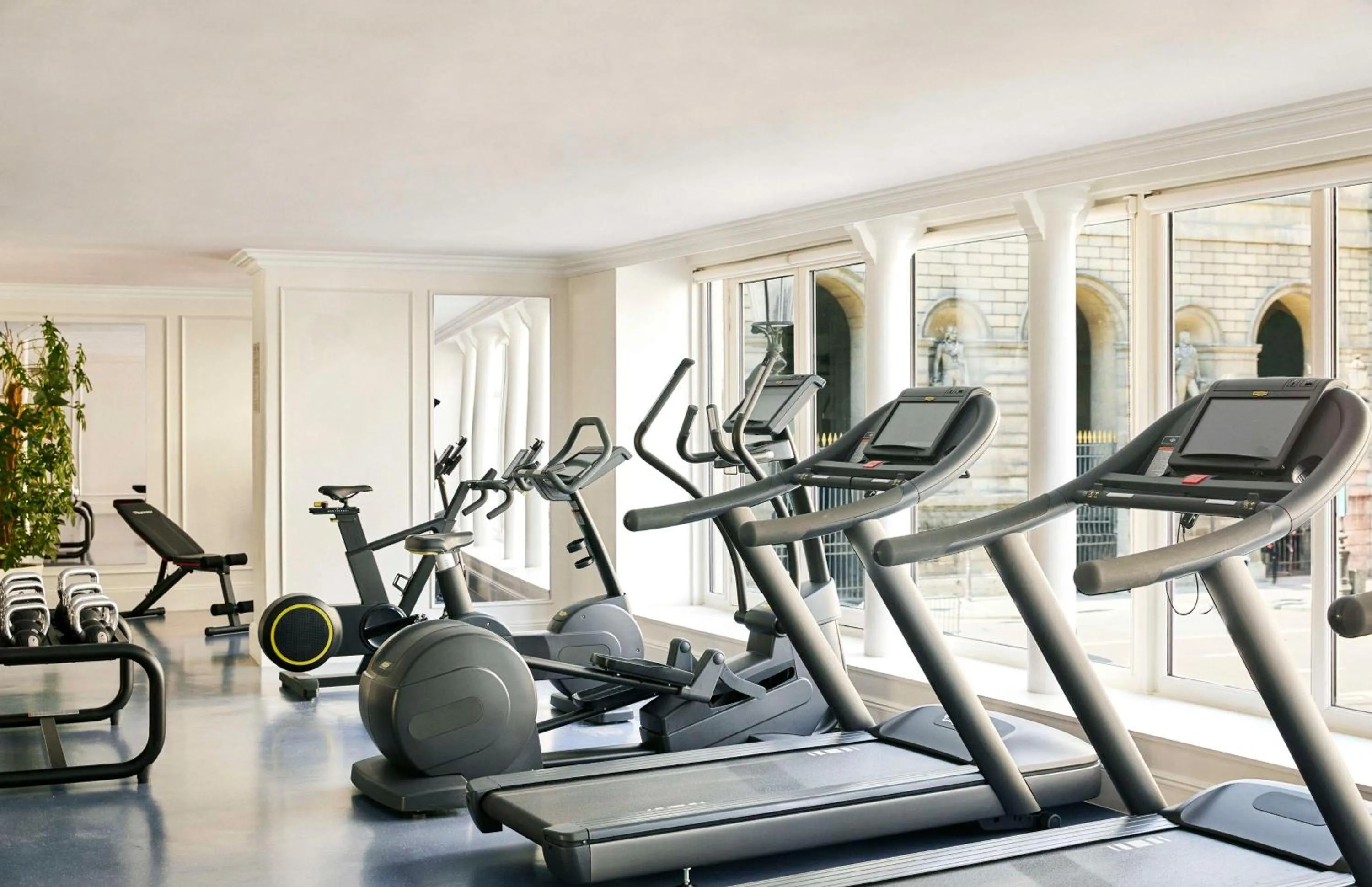 Fitness centre/facilities in Hôtel du Louvre, in The Unbound Collection by Hyatt