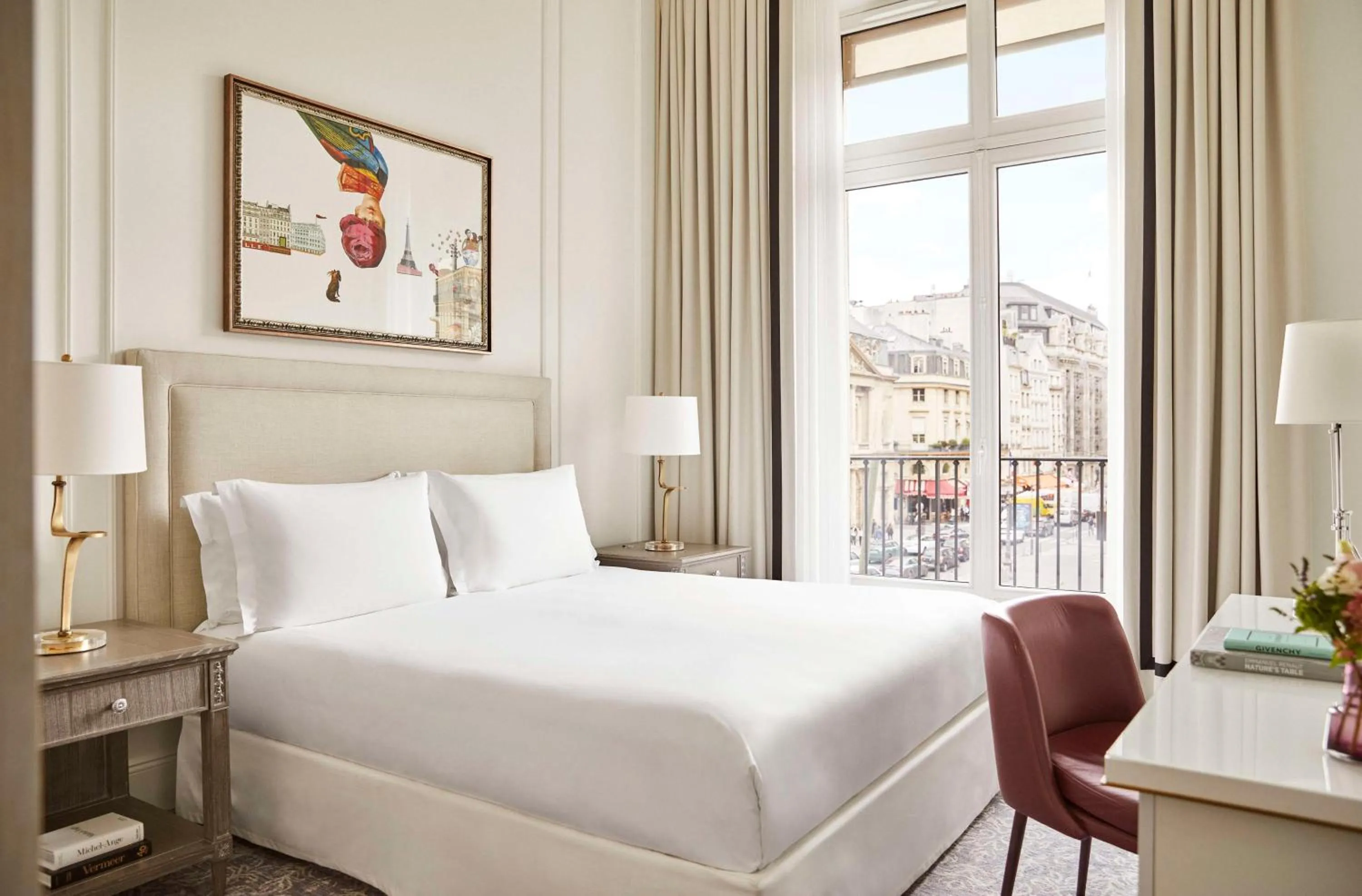 Bedroom, Bed in Hôtel du Louvre, in The Unbound Collection by Hyatt