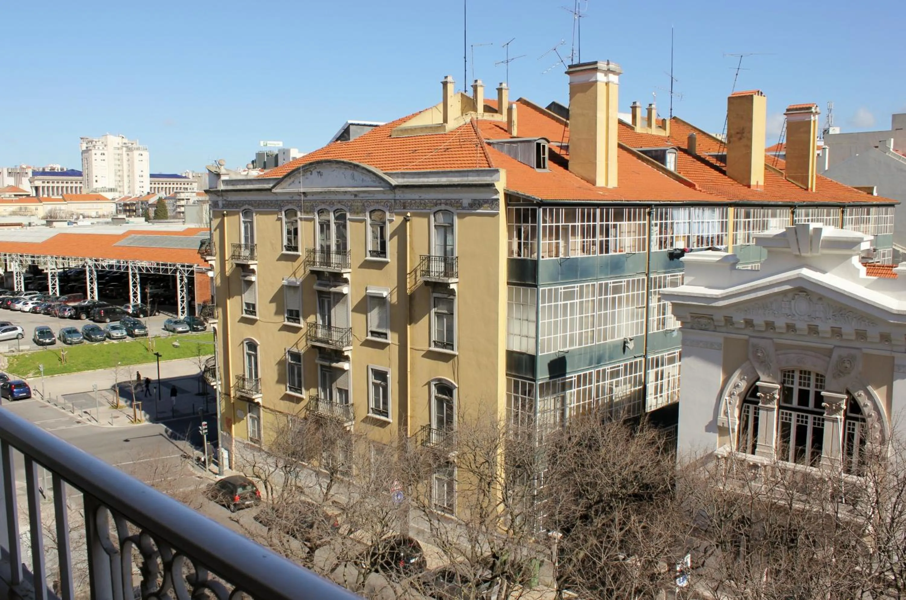 Balcony/Terrace in Residencial Duque de Saldanha