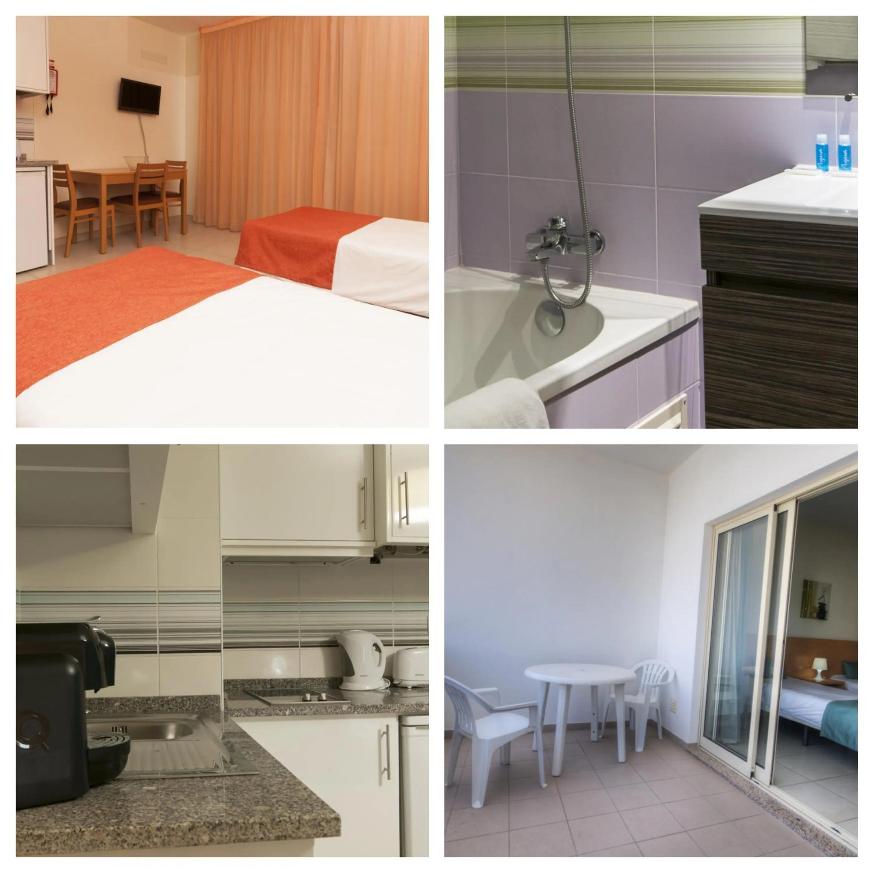 Balcony/Terrace in Studio 17 by Atlantichotels - AL