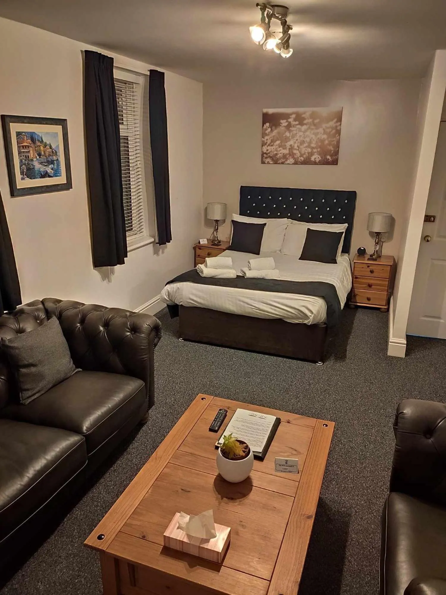 Bed in Q Accommodation