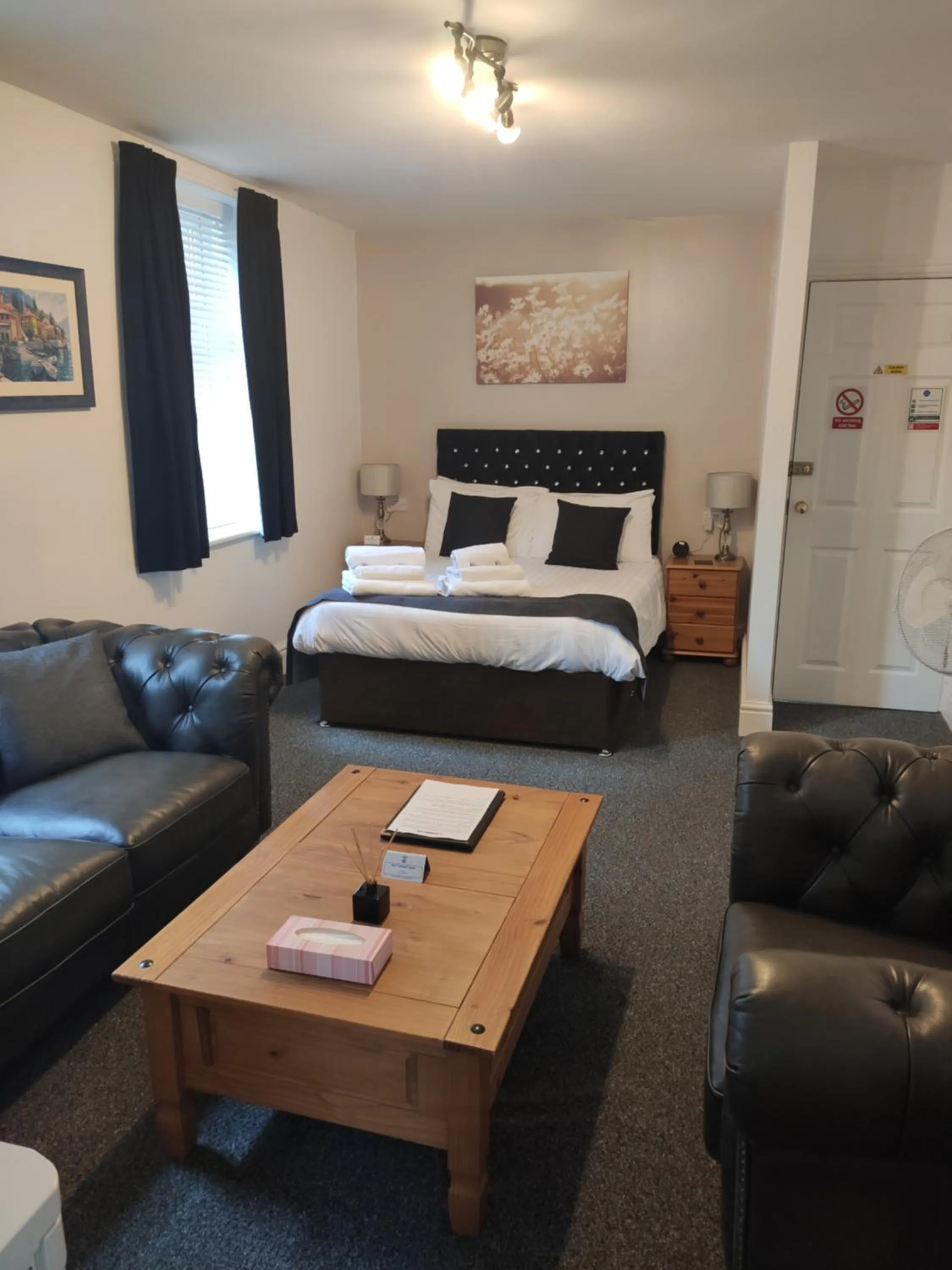 Bed in Q Accommodation