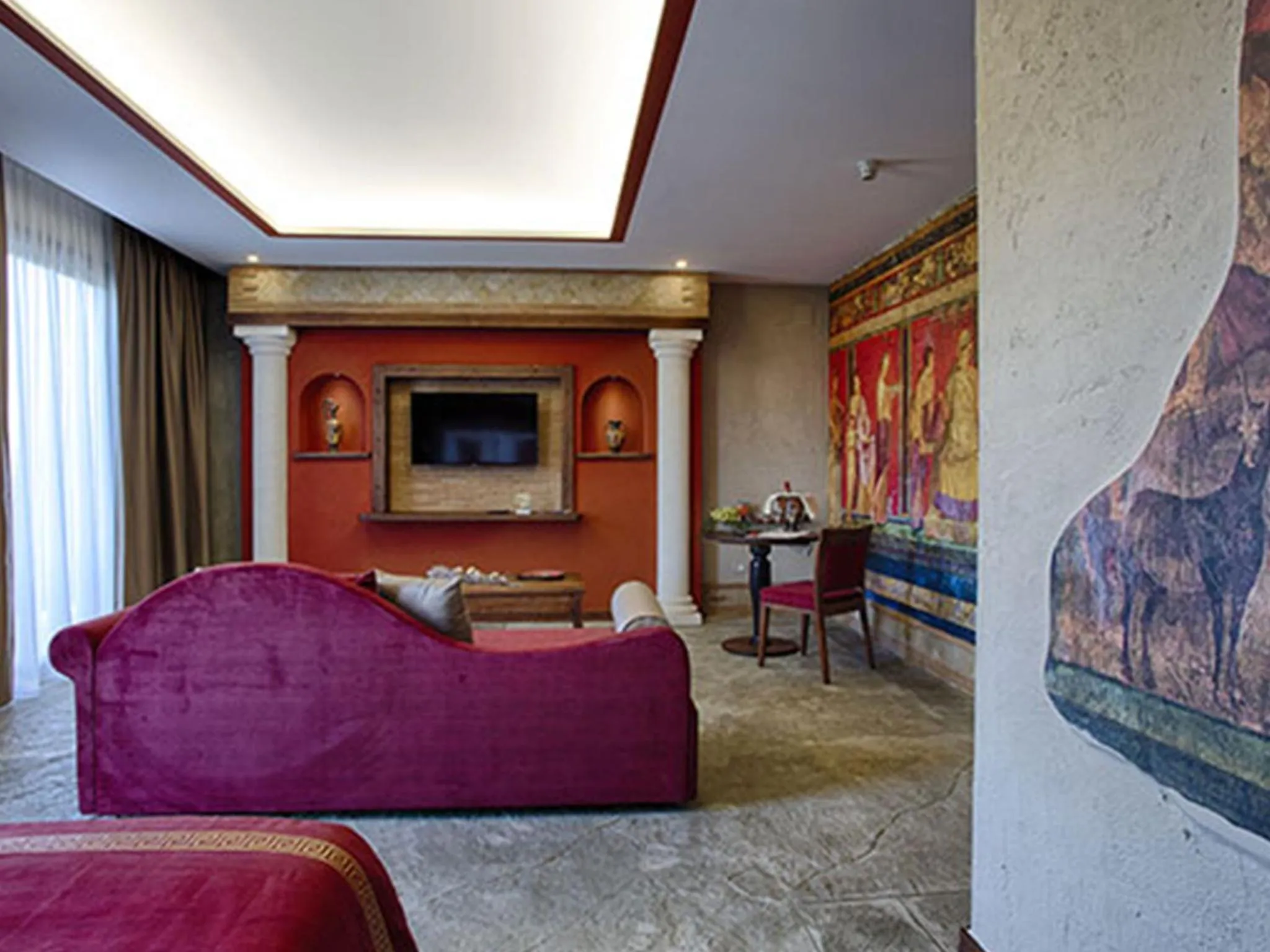 Living room in Hotel del Sole