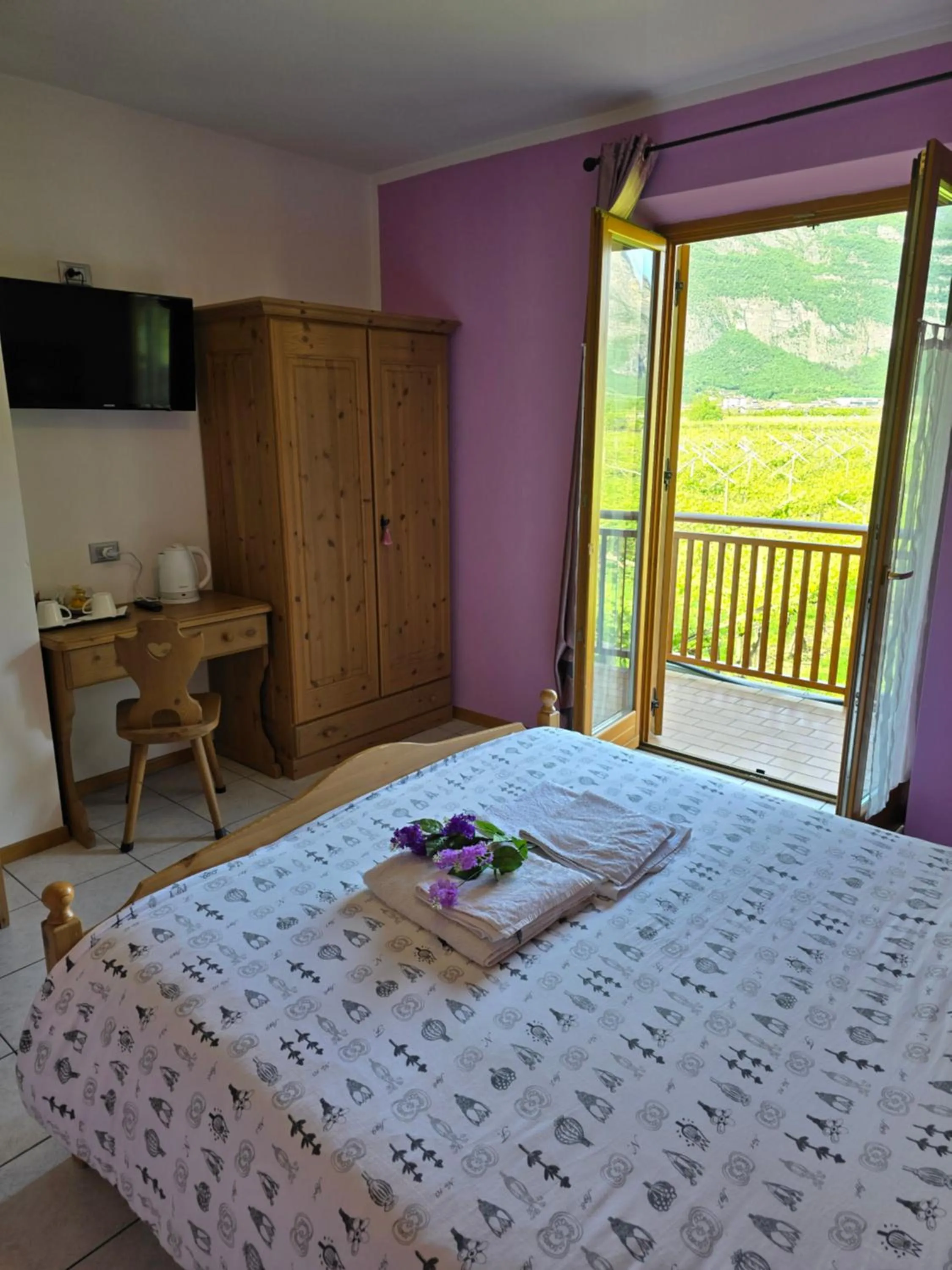 Bed in Antico Fienile Agritur