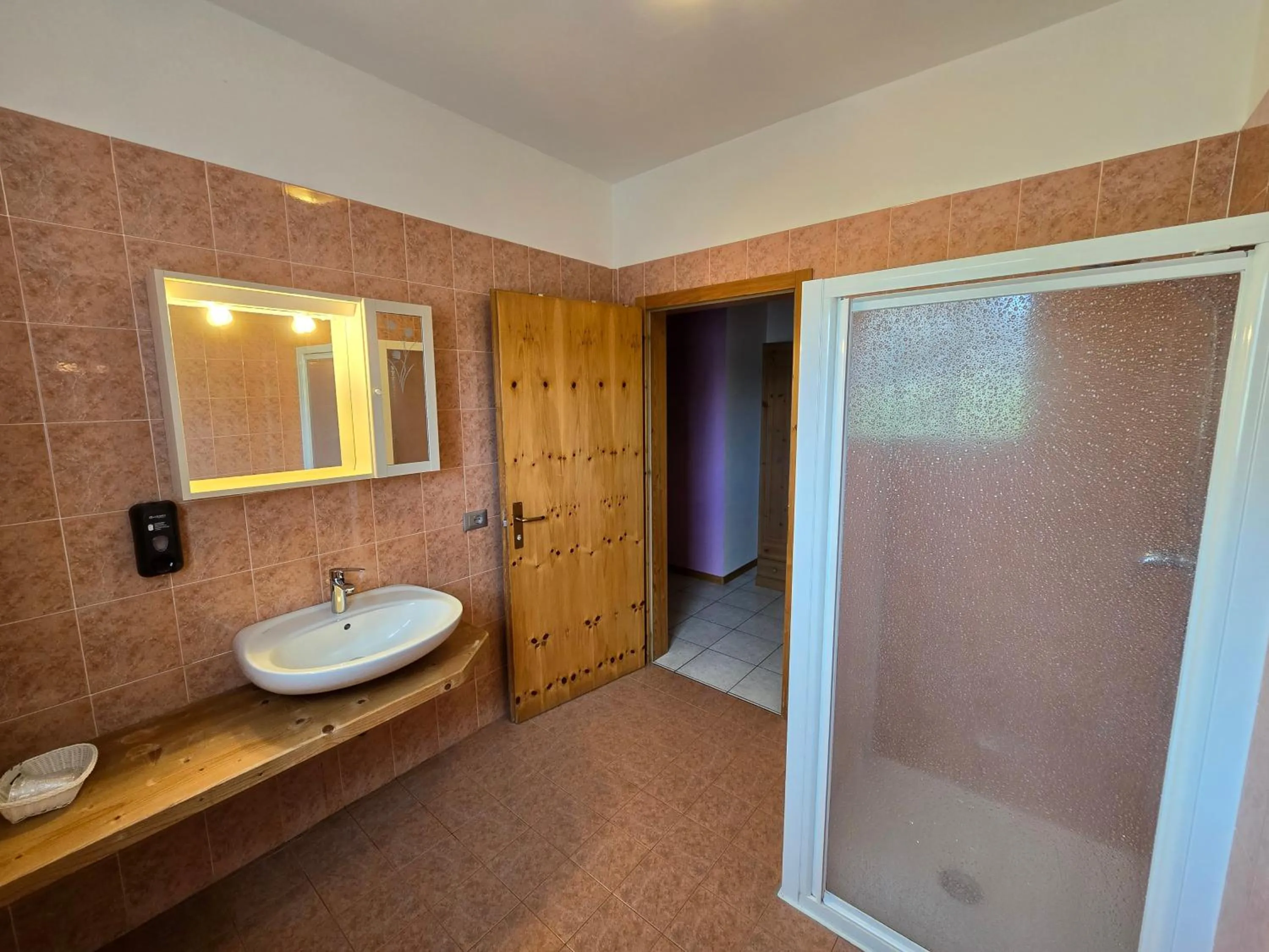 Shower in Antico Fienile Agritur