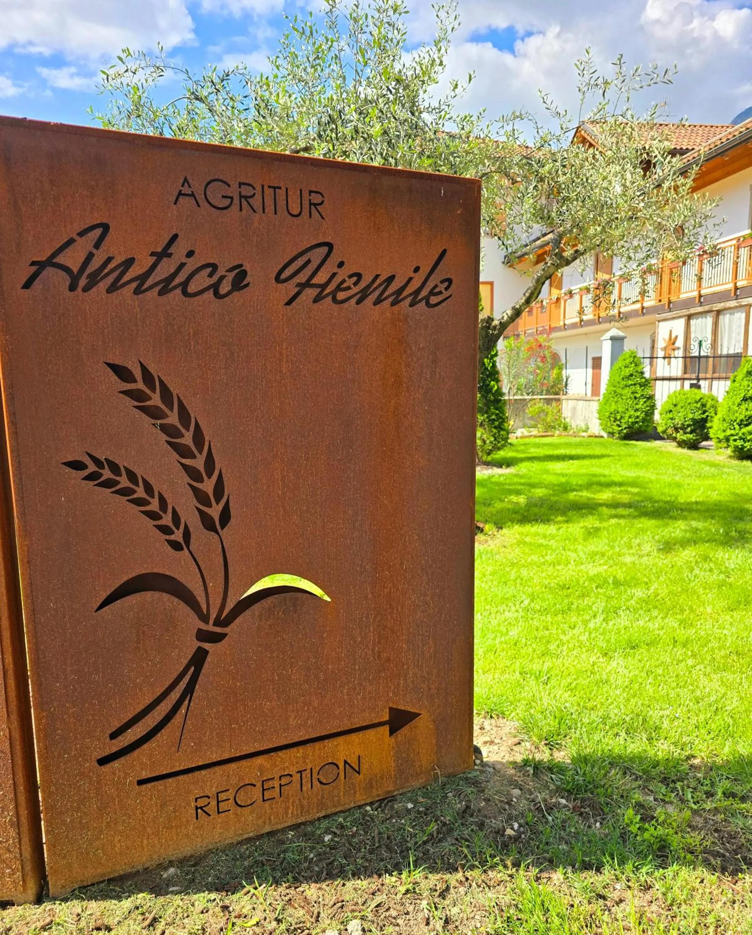 Property logo or sign in Antico Fienile Agritur