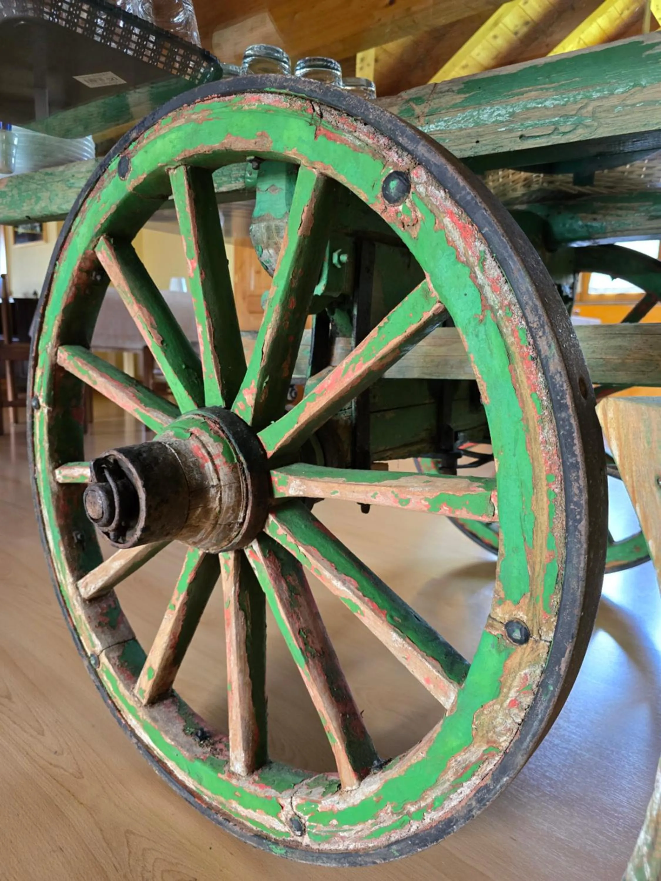Decorative detail in Antico Fienile Agritur