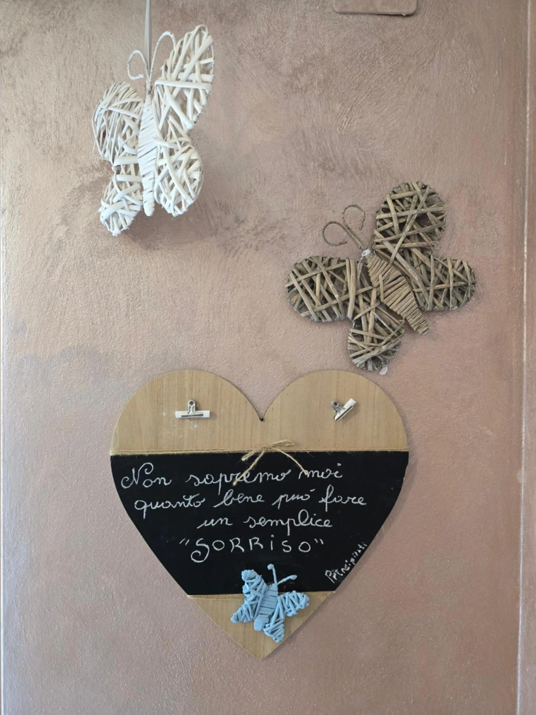 Decorative detail in Antico Fienile Agritur