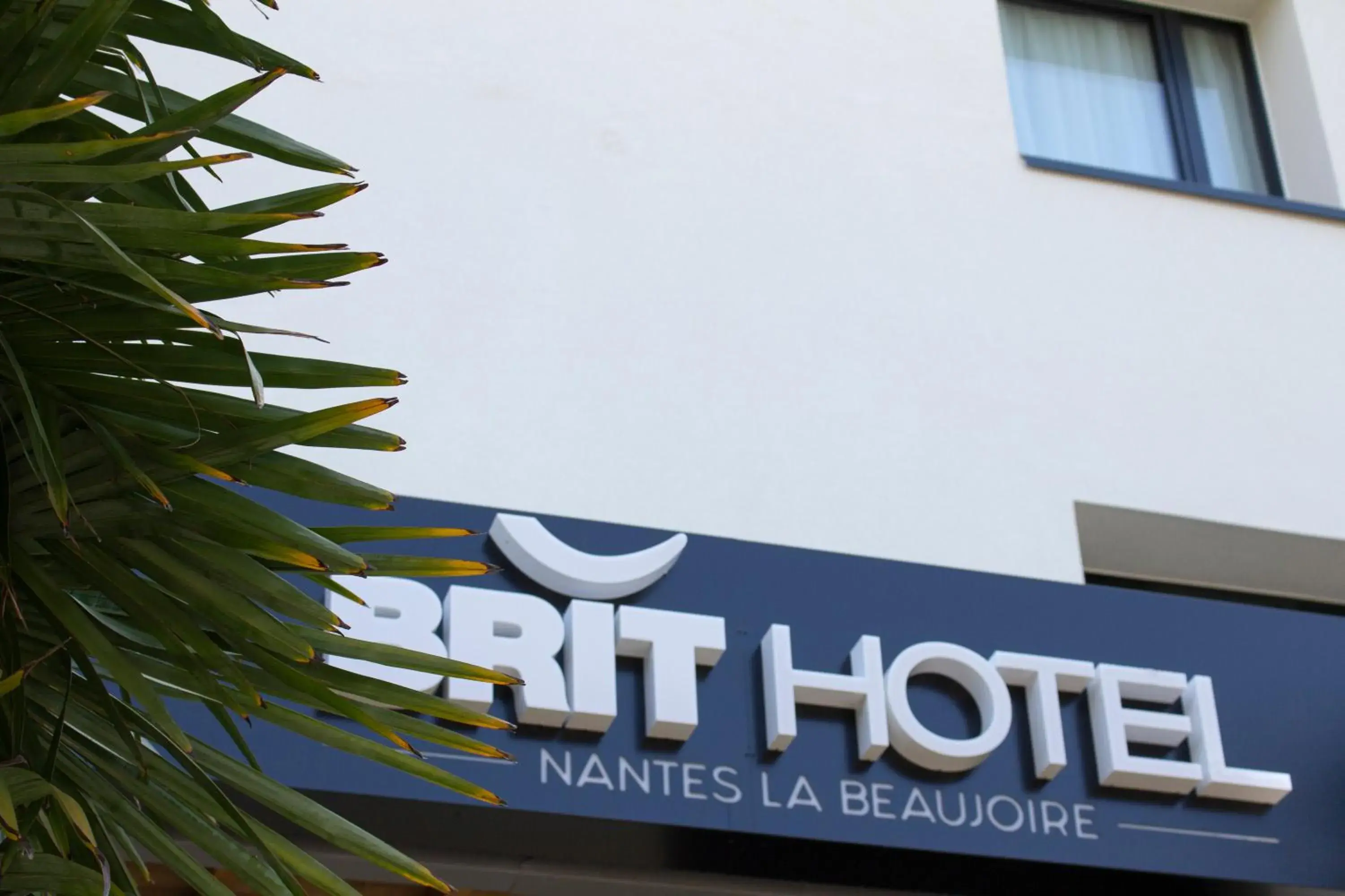 Property building in Brit Hotel Nantes La Beaujoire Parc Expo Property building in Brit Hotel Nantes La Beaujoire Parc Expo