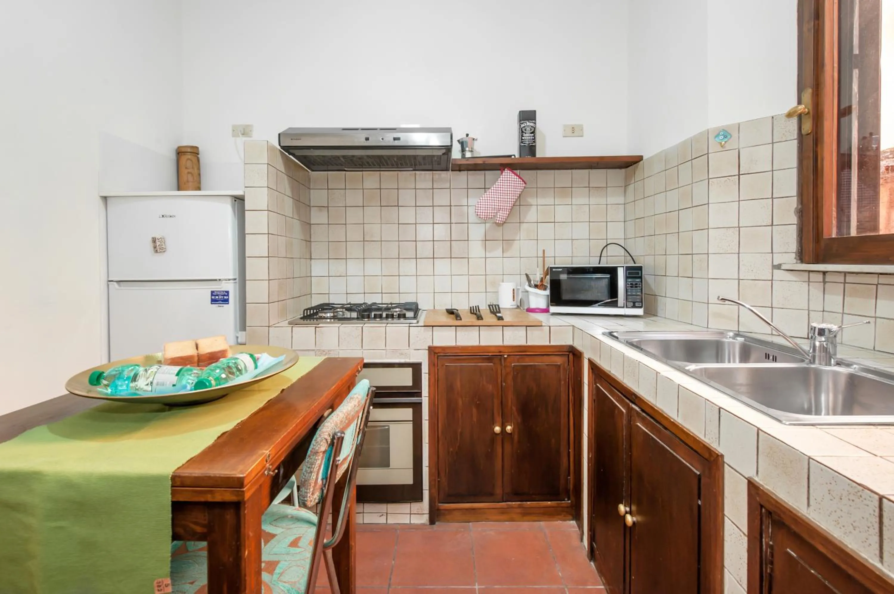 Kitchen or kitchenette in Signor Suite Colosseo