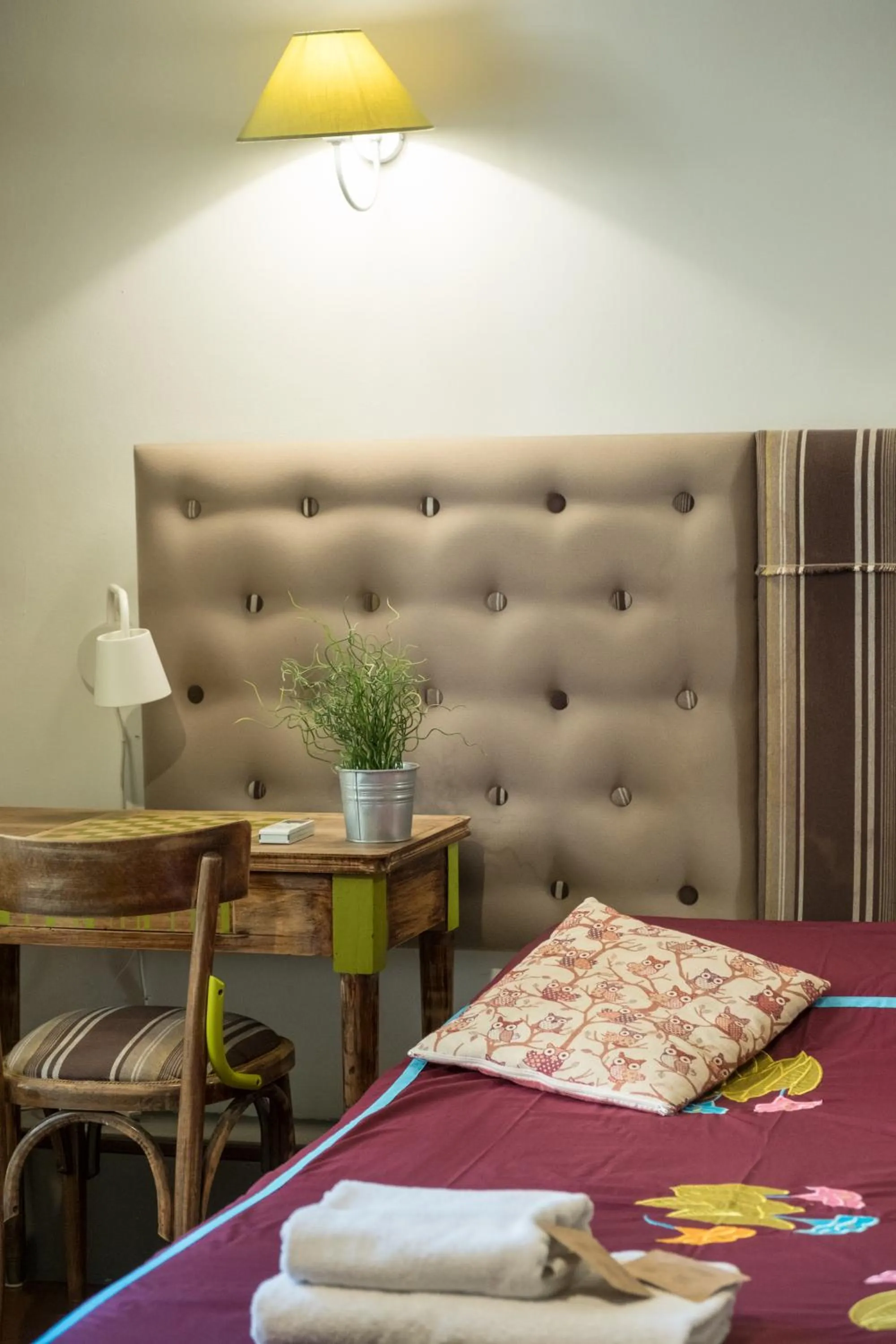 Bed in Signor Suite Colosseo