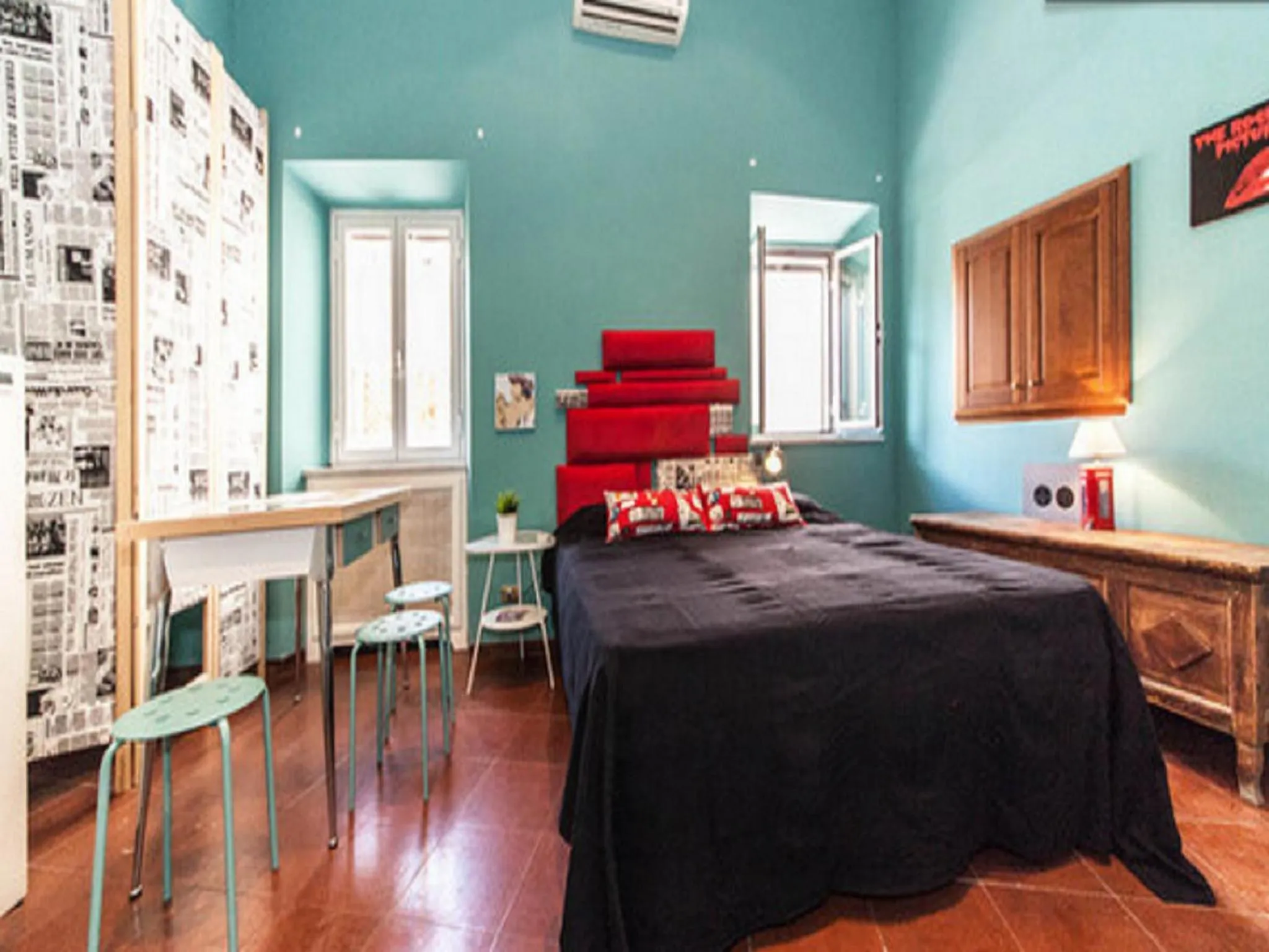 Bedroom, Bed in Signor Suite Colosseo