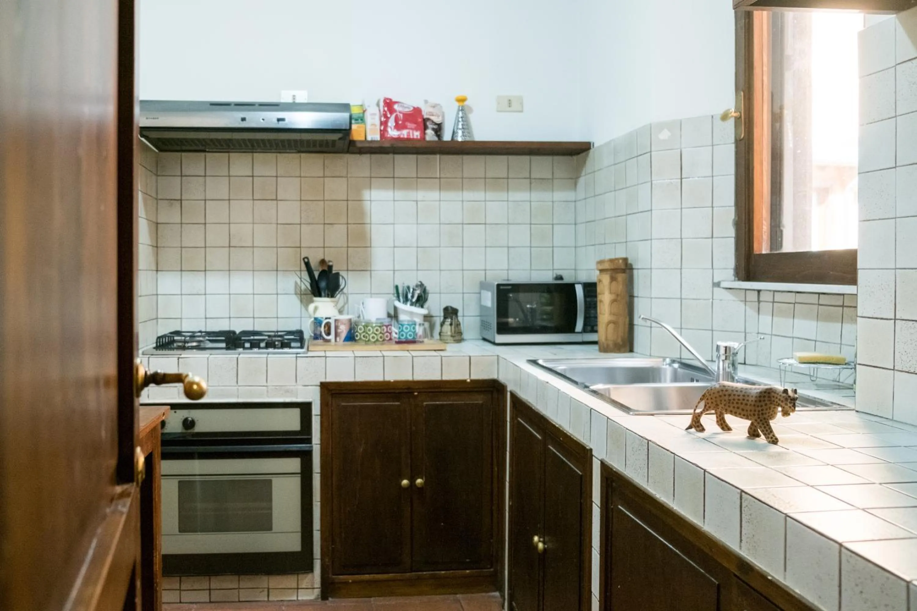 Kitchen or kitchenette in Signor Suite Colosseo