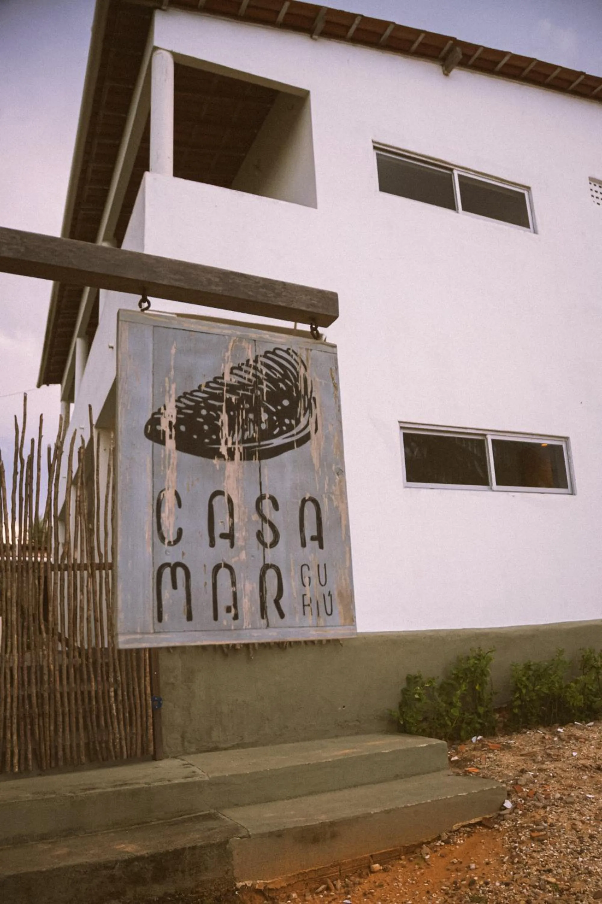 Facade/entrance in CasaMar Guriú