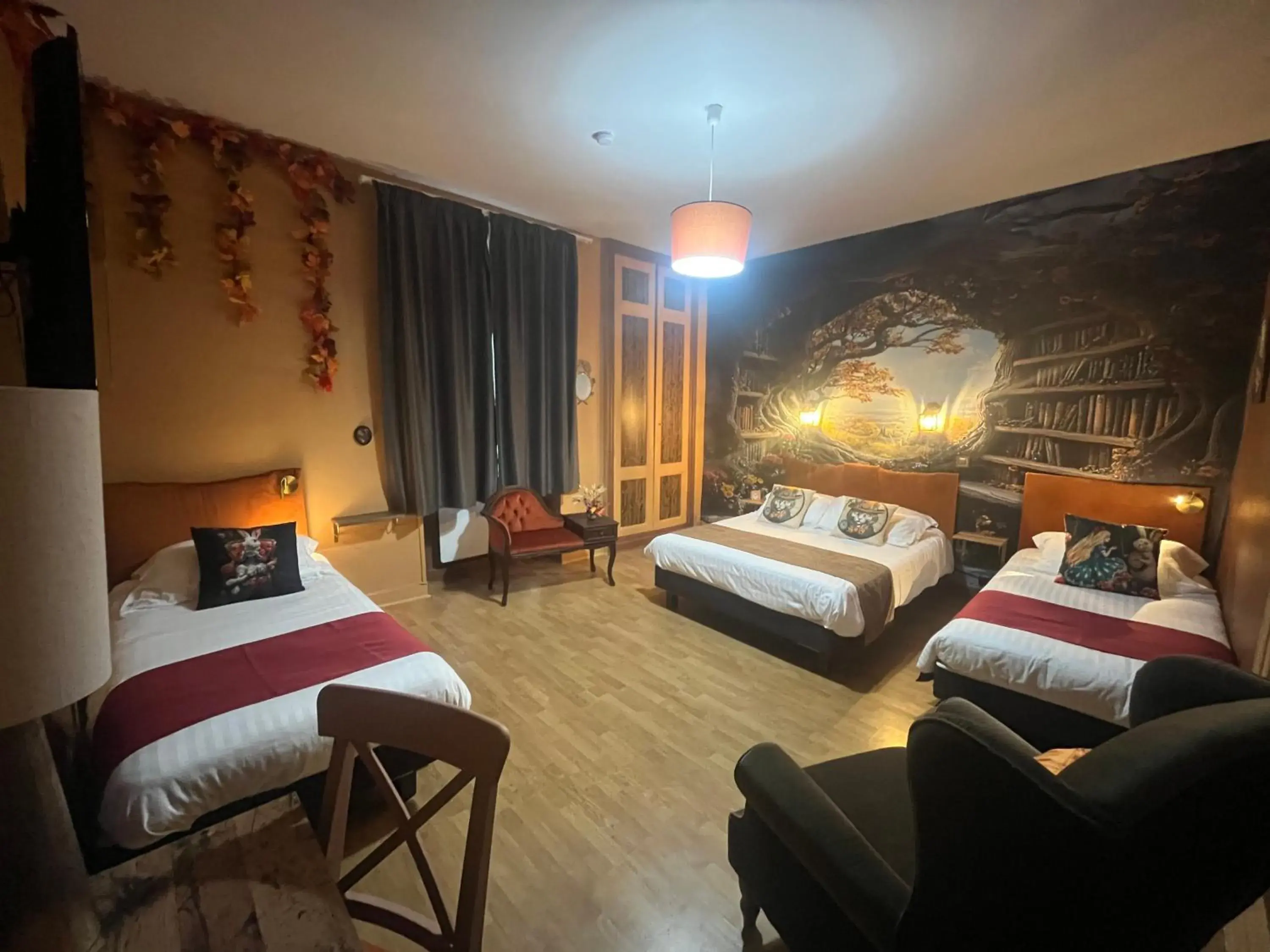 Bed in Logis Hôtel Le Cygne Bed in Logis Hôtel Le Cygne