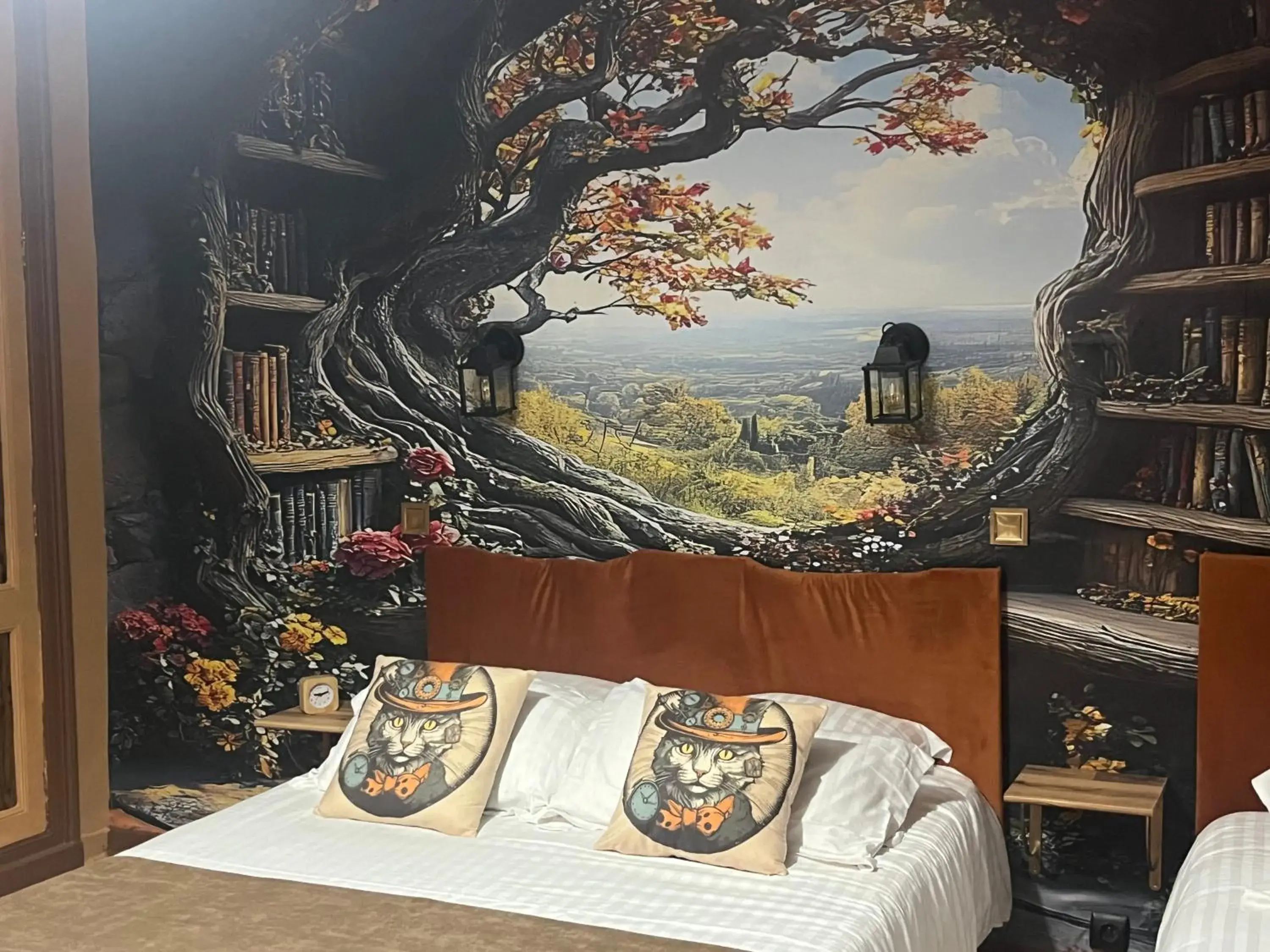 Bed in Logis Hôtel Le Cygne Bed in Logis Hôtel Le Cygne