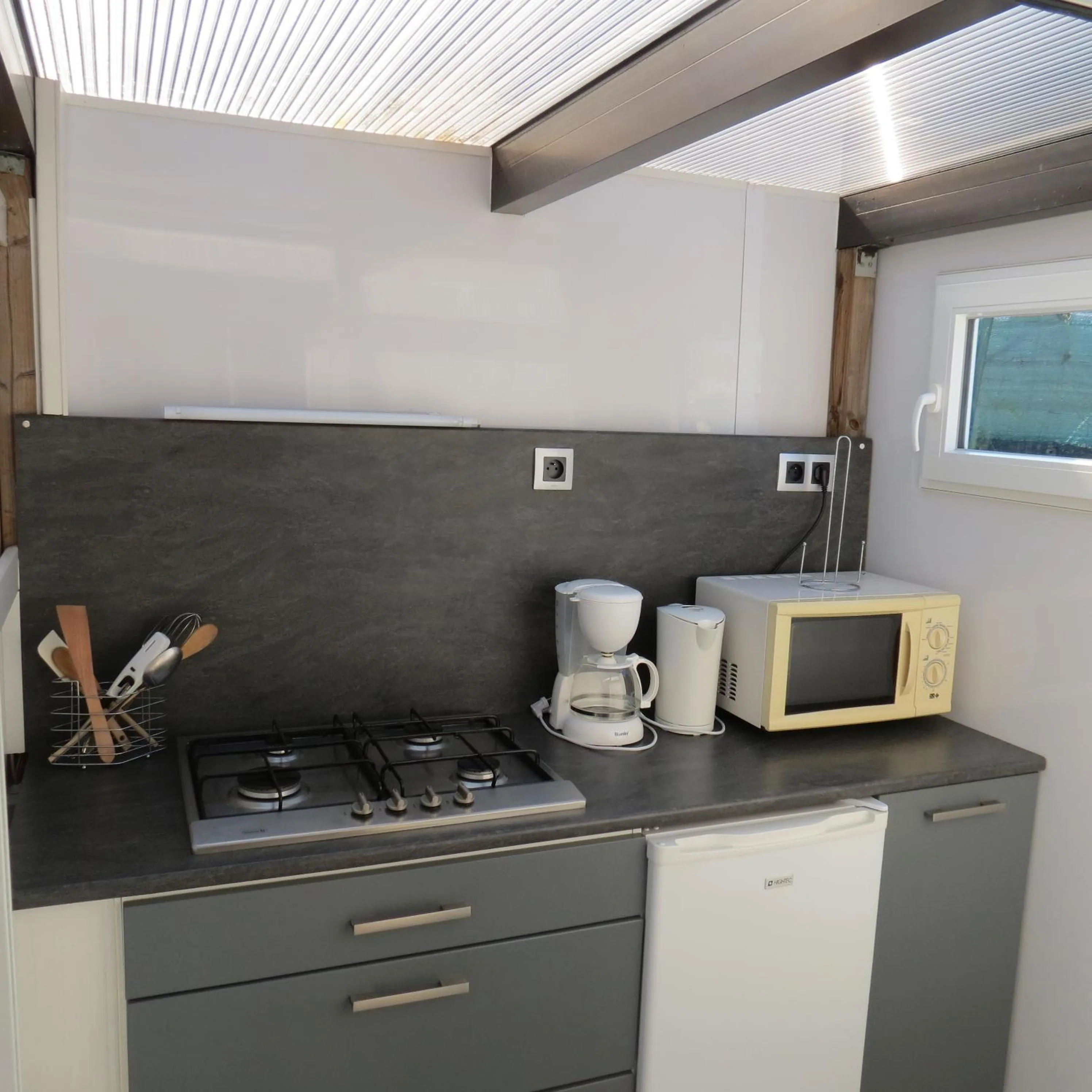 Kitchen or kitchenette in La Picholine