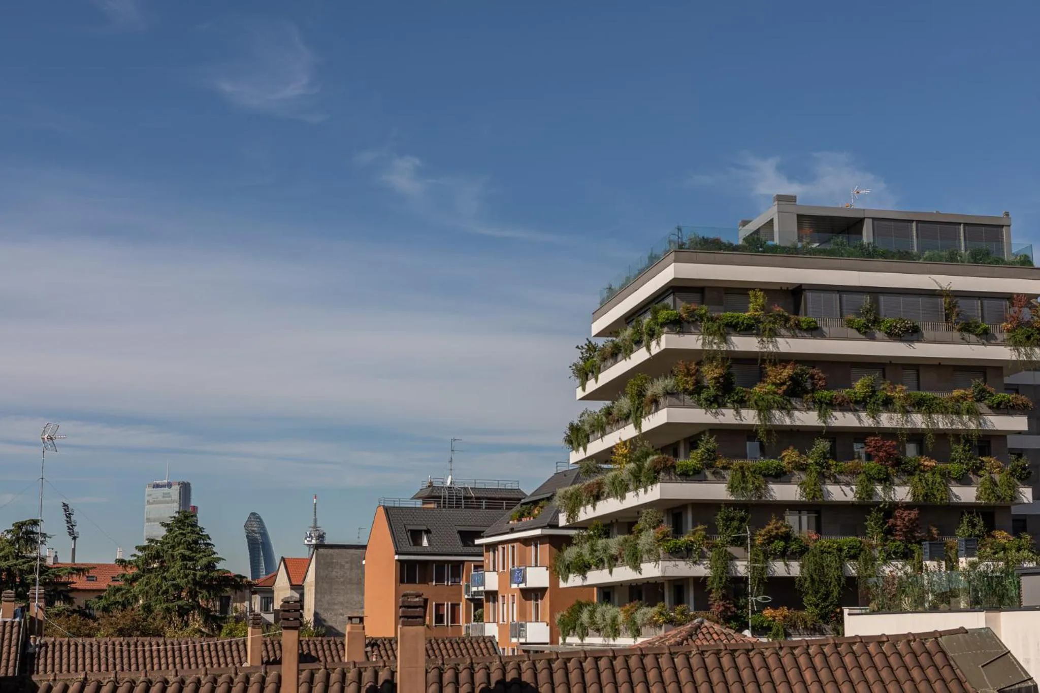 City view in BePlace Garibaldi Suites