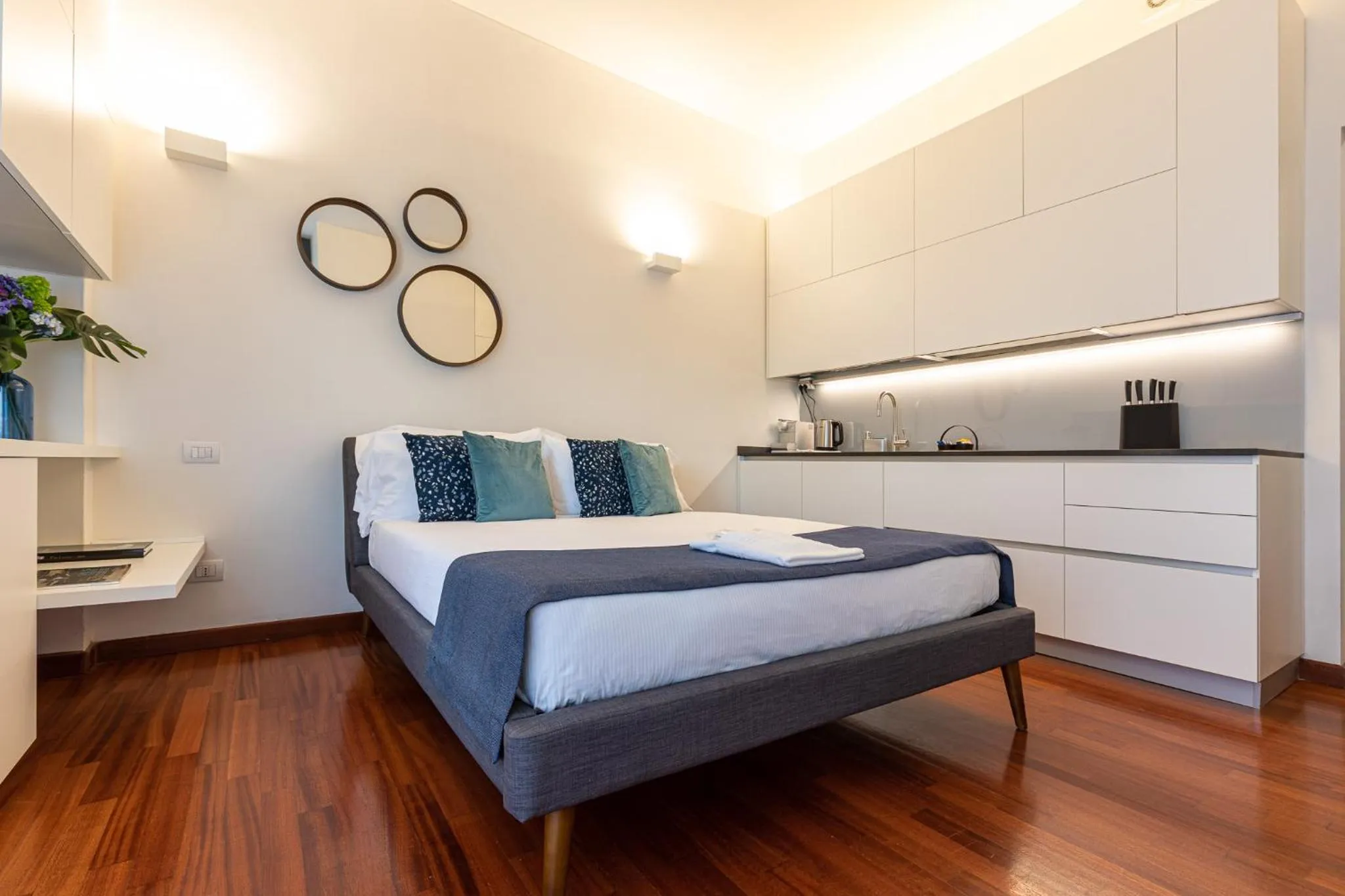 Bed in BePlace Garibaldi Suites