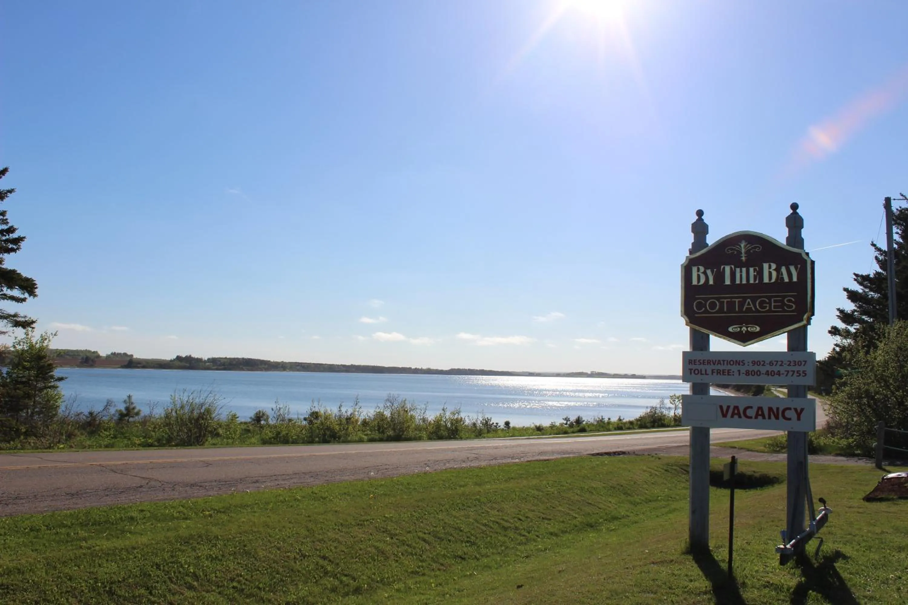 Beach in By the Bay Cottages