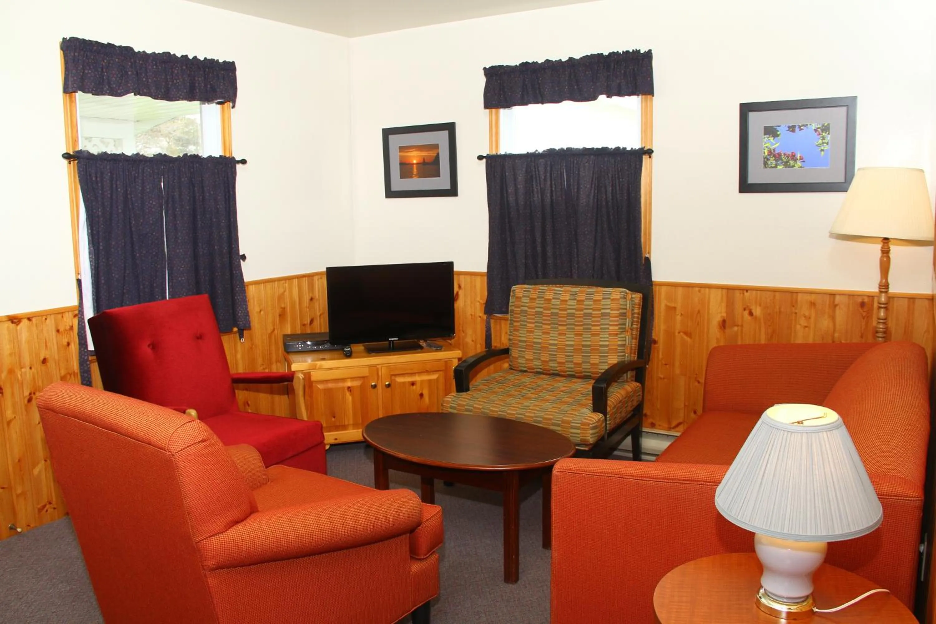 Living room in By the Bay Cottages