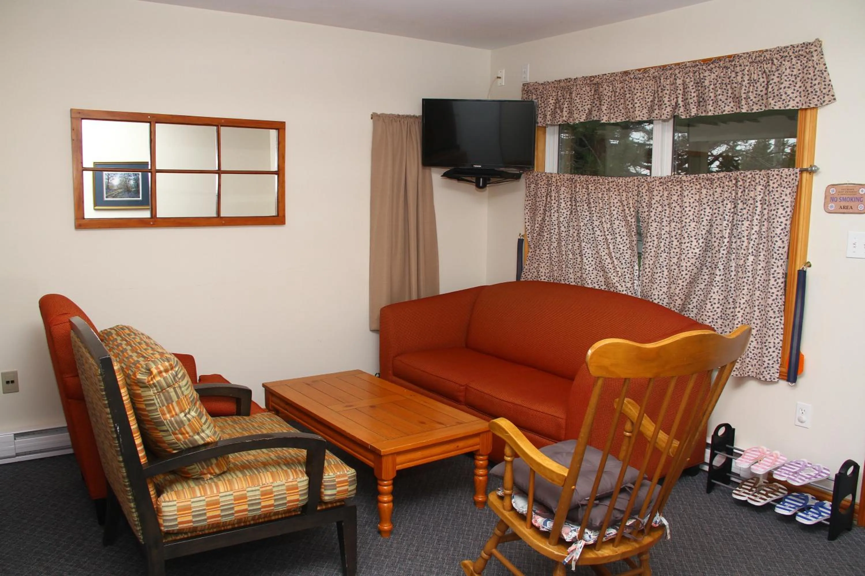 Living room in By the Bay Cottages