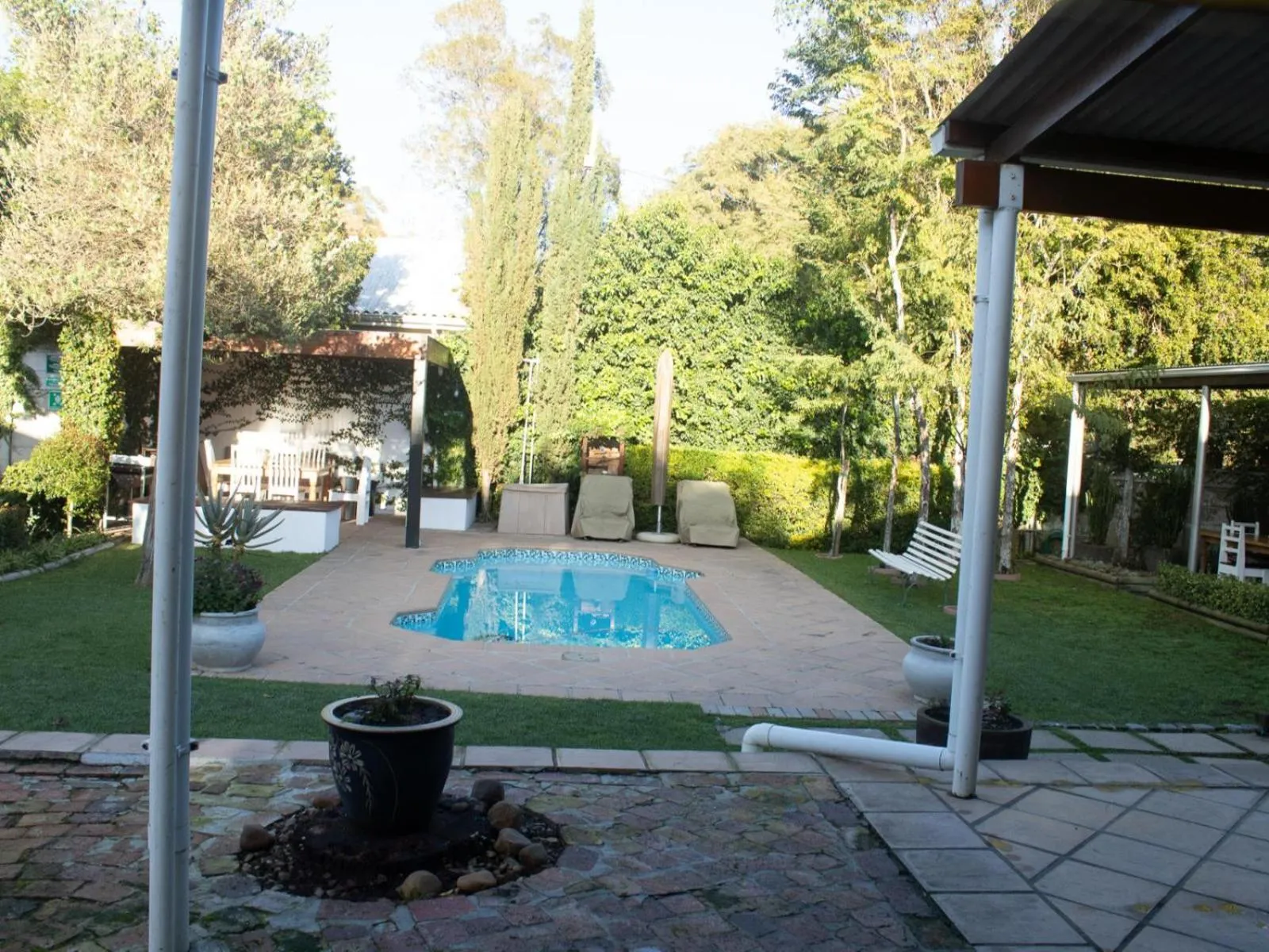 Garden in Cummings Guesthouse