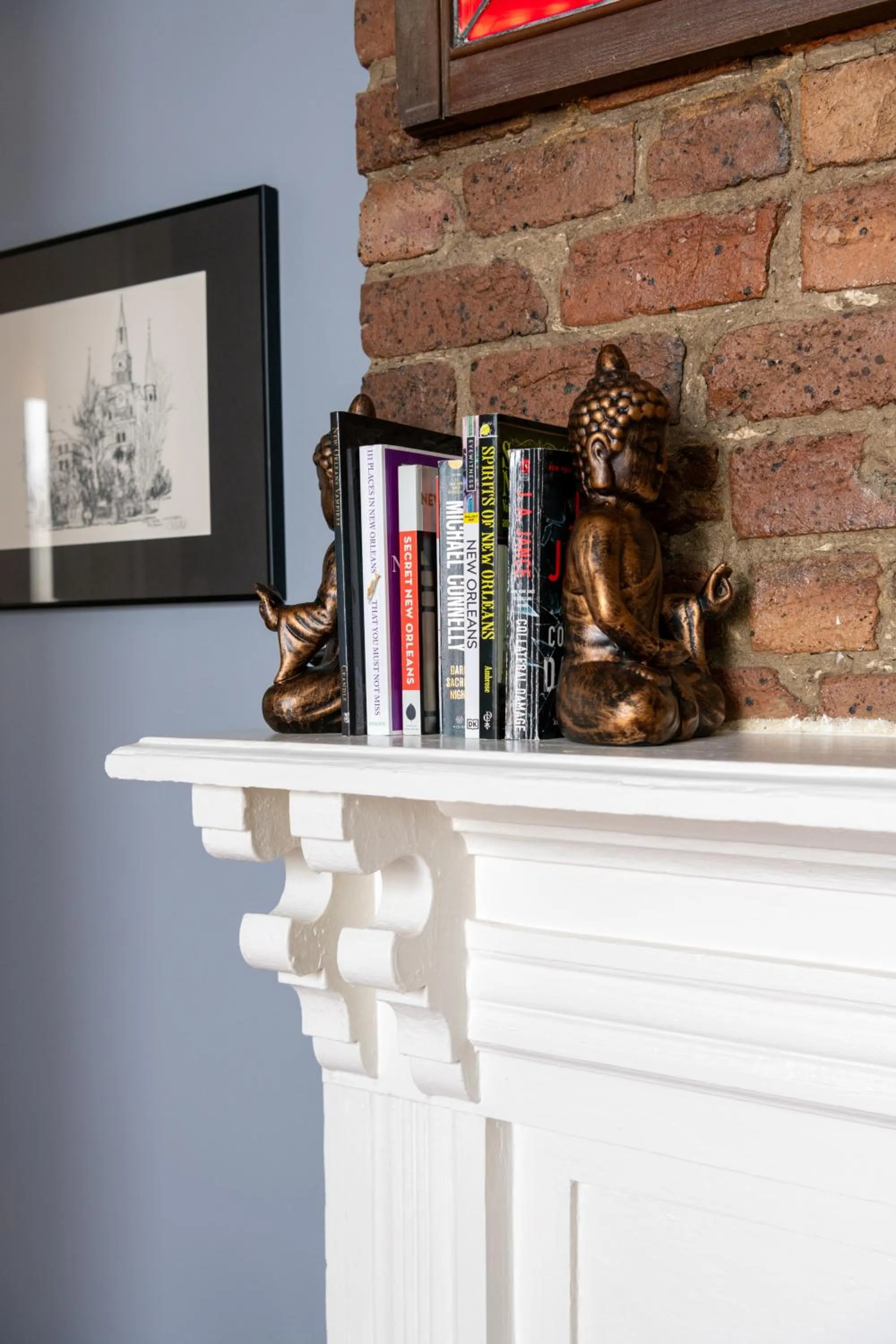 Decorative detail in Luxury Historic Shotgun Home in Lower Garden District