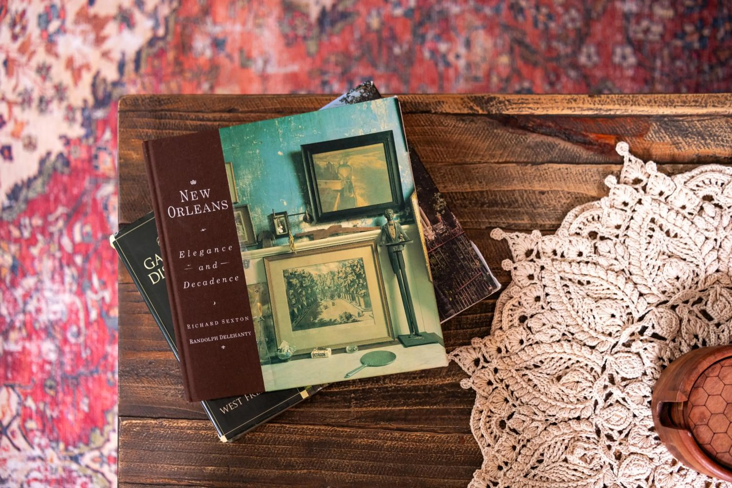 Living room in Luxury Historic Shotgun Home in Lower Garden District