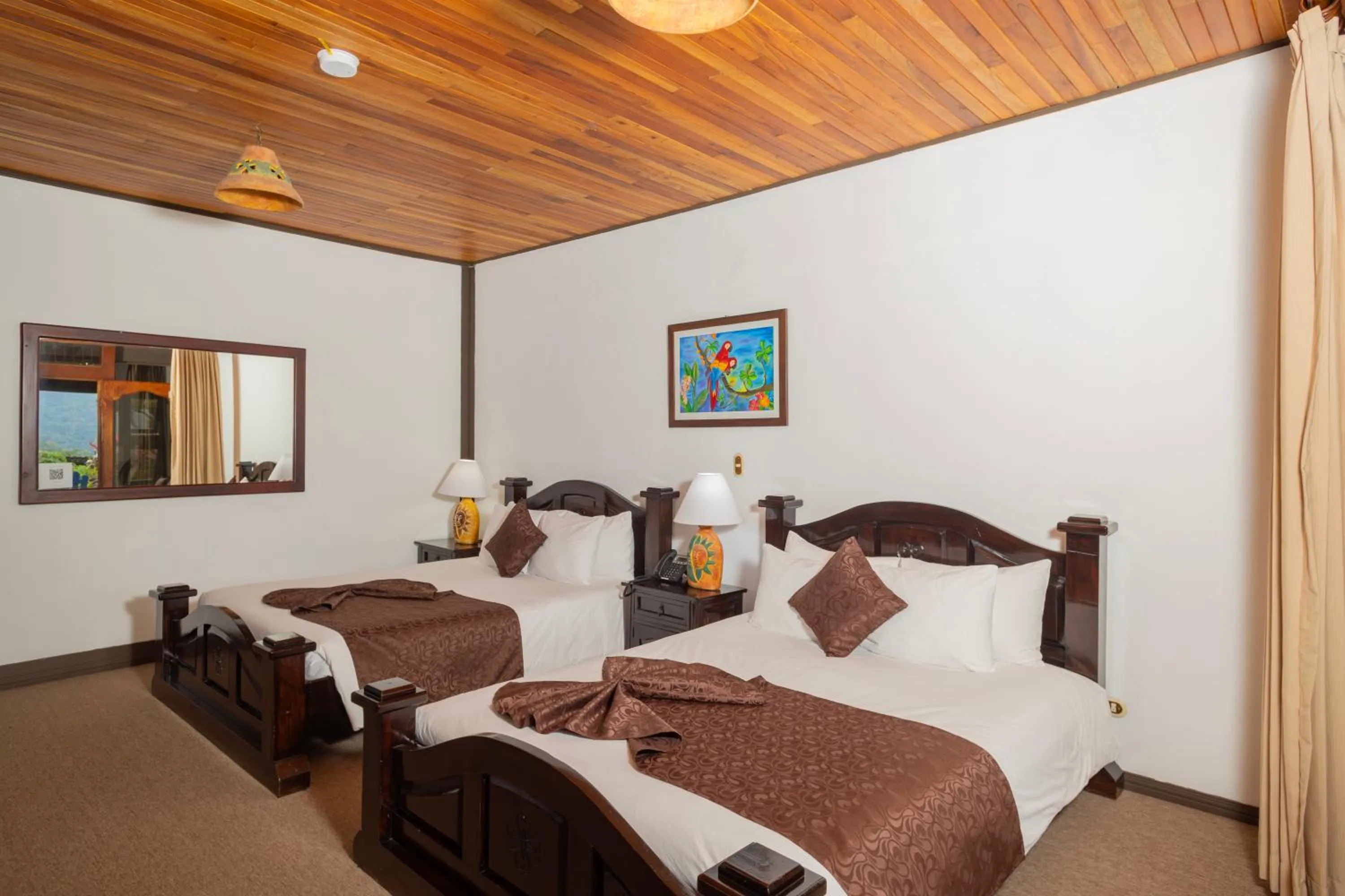 Bedroom, Bed in Trapp Family Lodge Monteverde