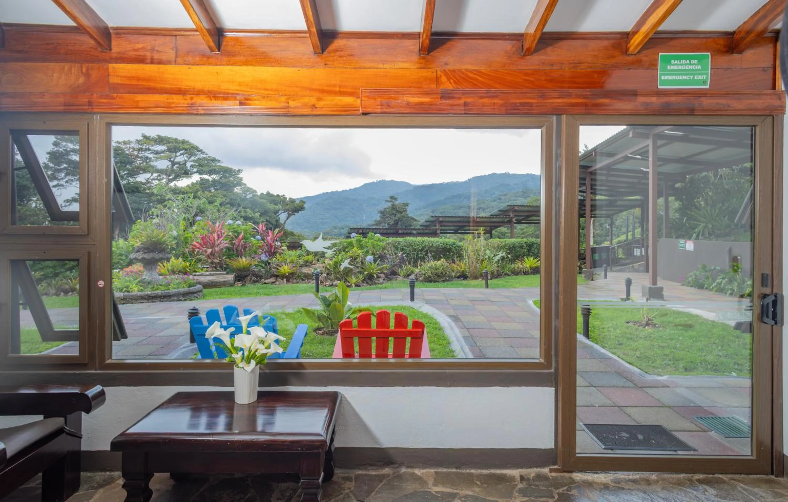 Mountain view in Trapp Family Lodge Monteverde