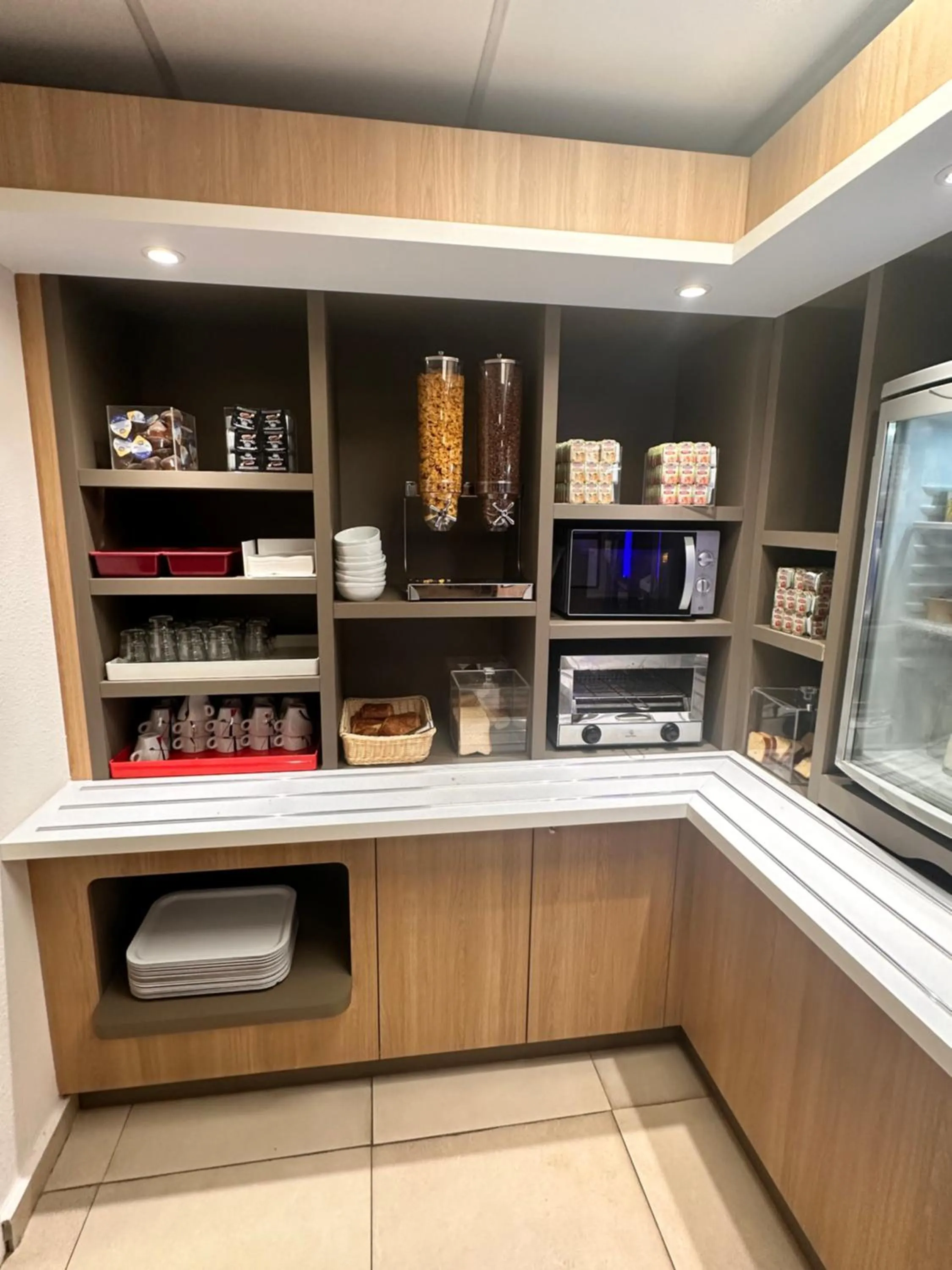 Breakfast in Première Classe Paris-Ouest Gennevilliers