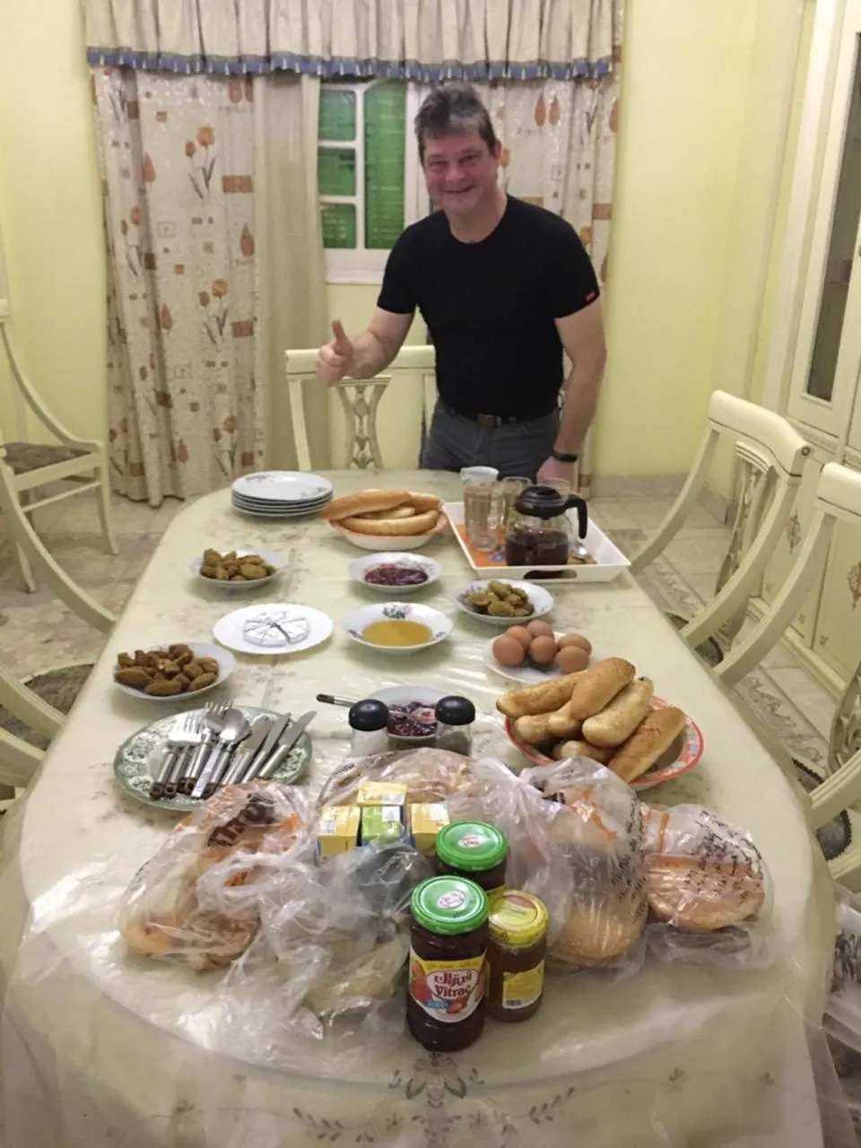 Breakfast in Timo Guest House