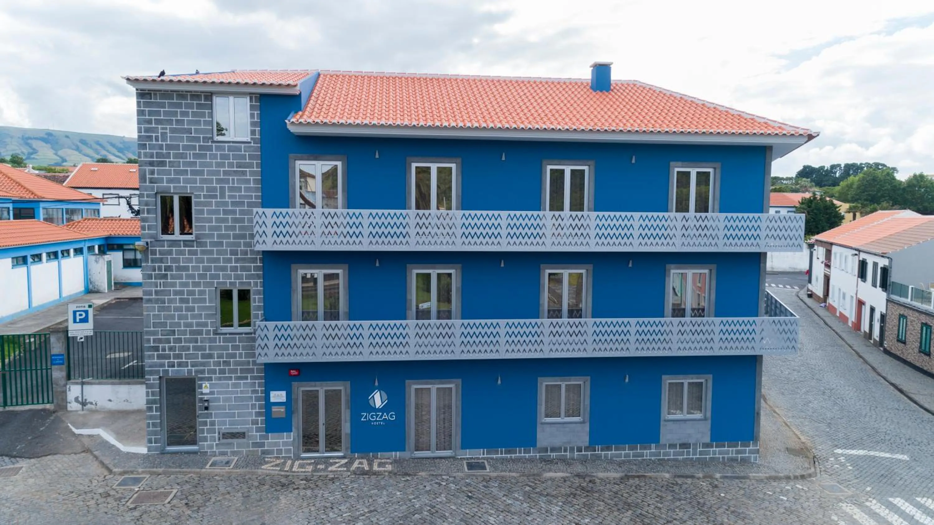 Patio in ZIGZAG HOSTEL