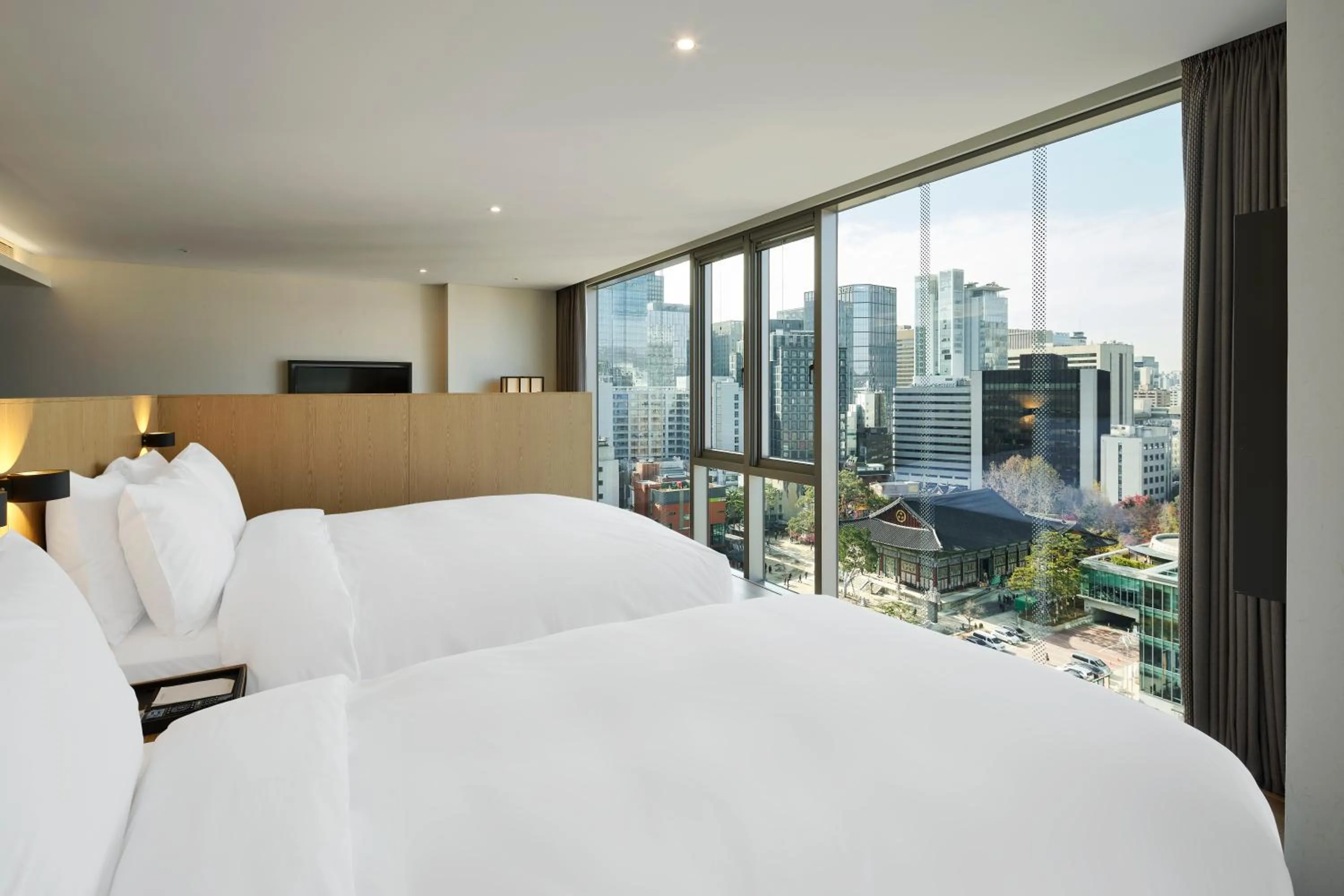 Bed in Nine Tree by Parnas Seoul Insadong