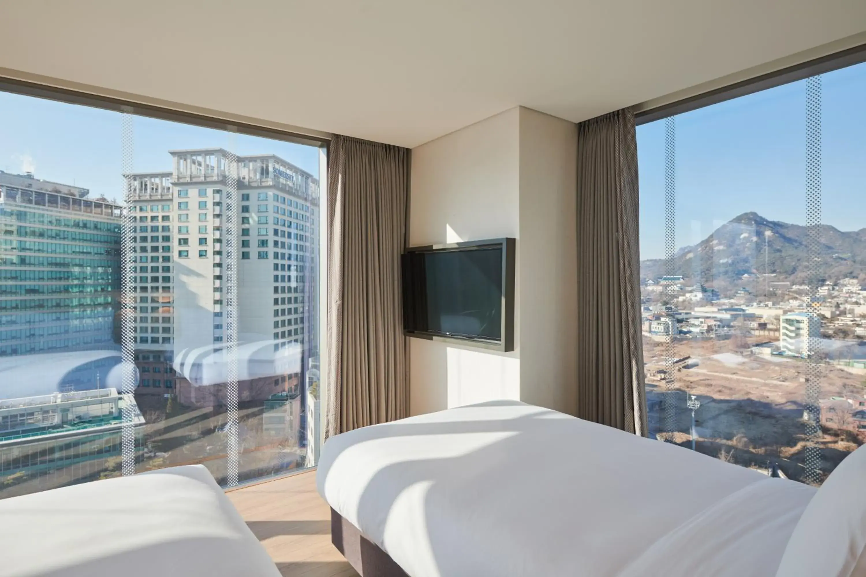 City view, Bed in Nine Tree by Parnas Seoul Insadong City view, Bed in Nine Tree by Parnas Seoul Insadong