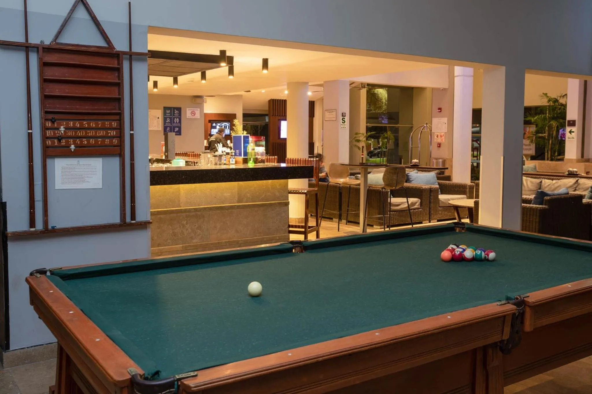 Billiard in Casa Andina Premium Piura