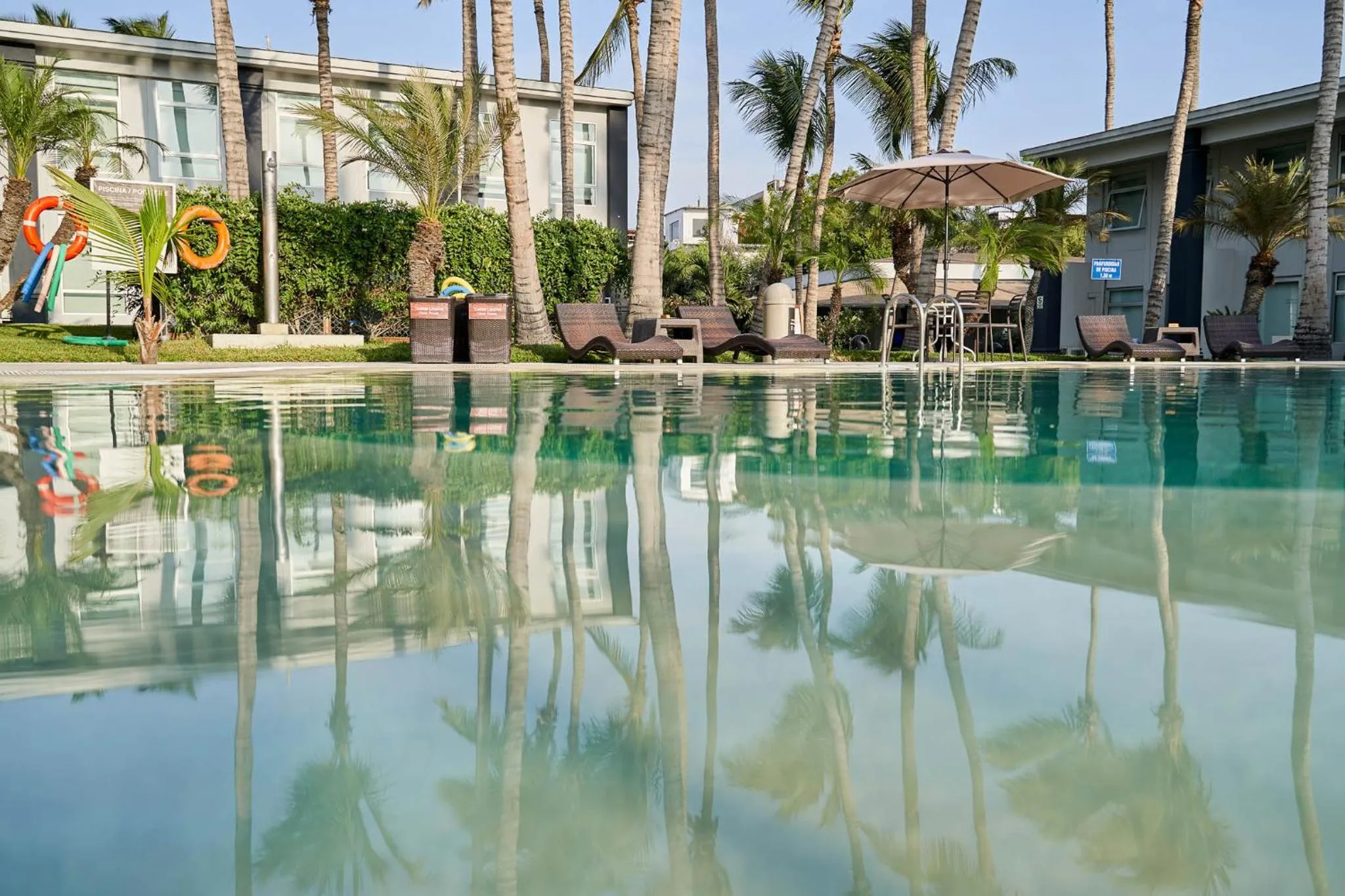 Swimming pool in Casa Andina Premium Piura