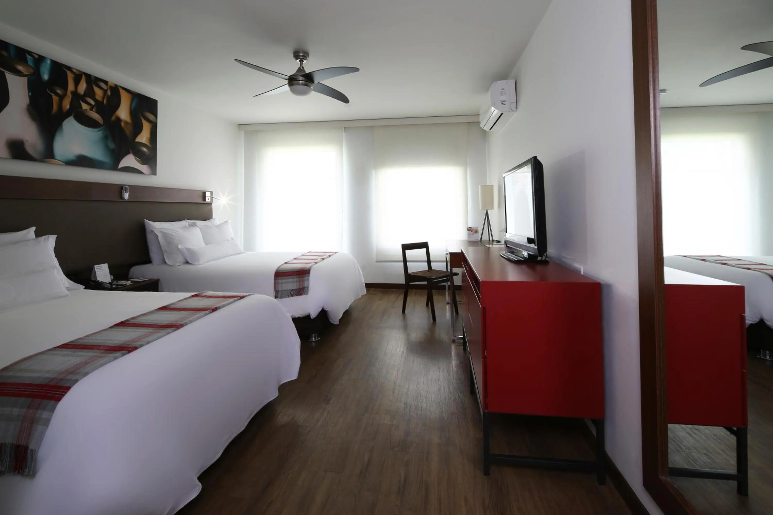 Shower, Bed in Casa Andina Premium Piura