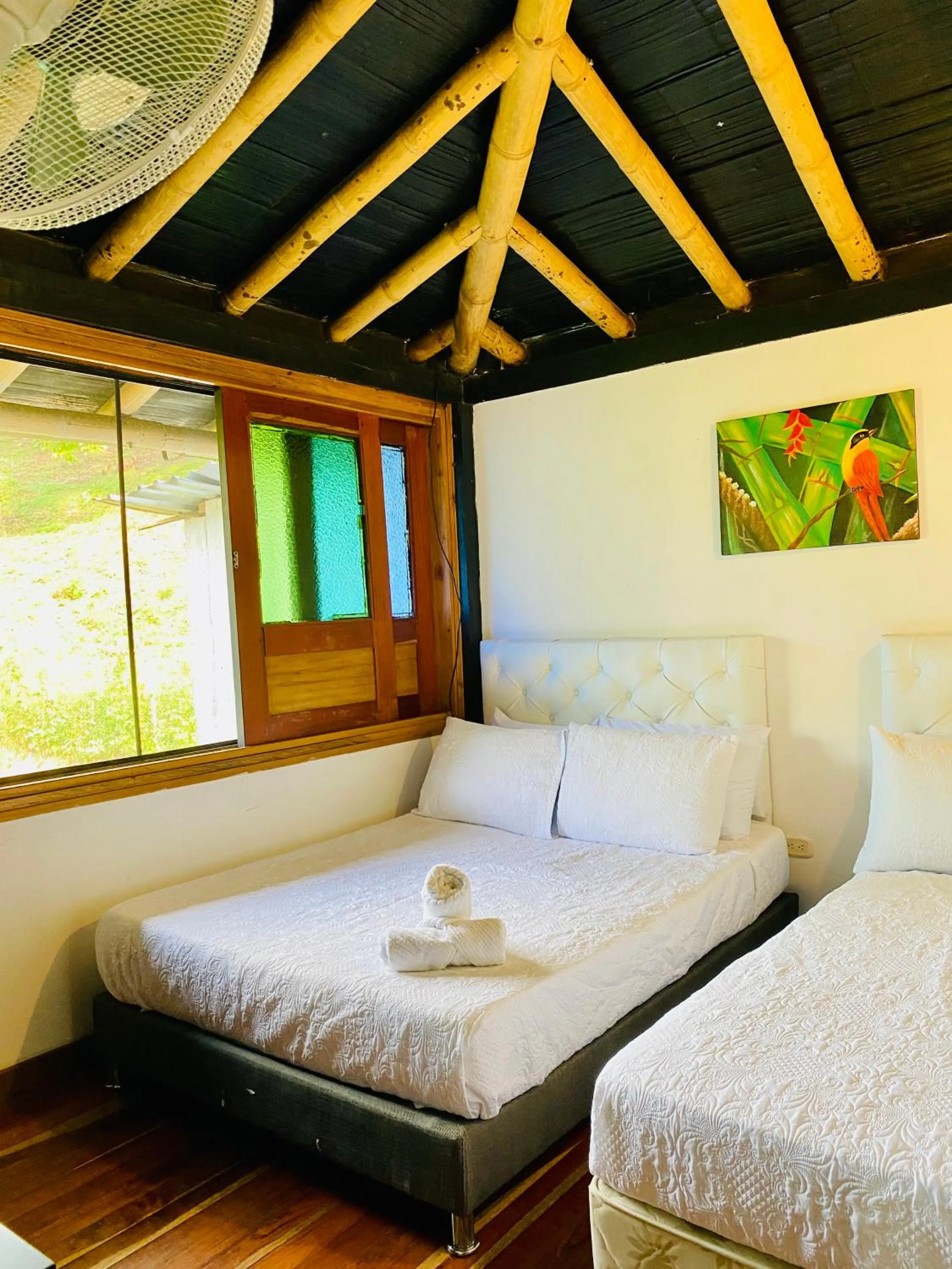 Bed in Hotel West California