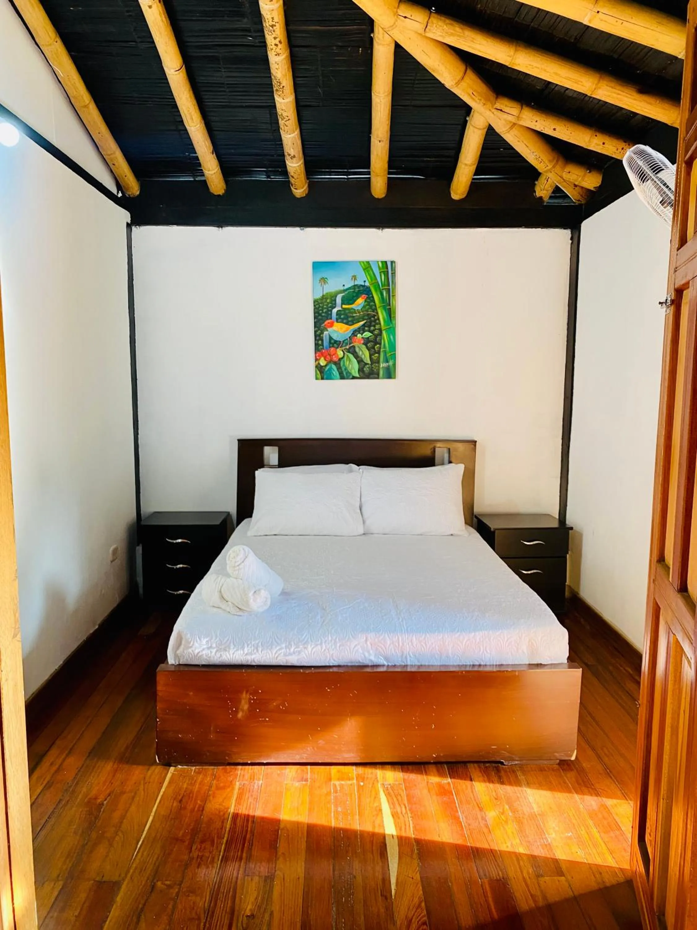 Bed in Hotel West California