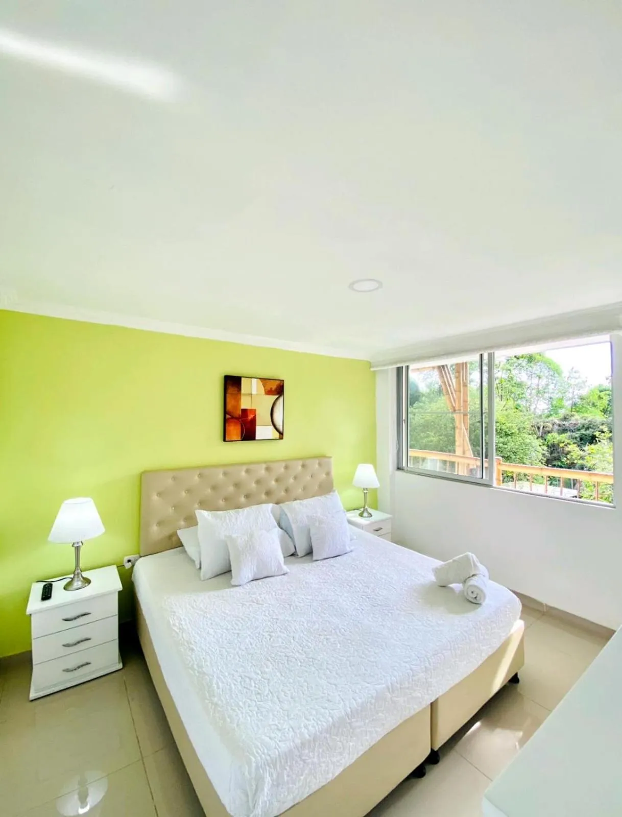 Bed in Hotel West California