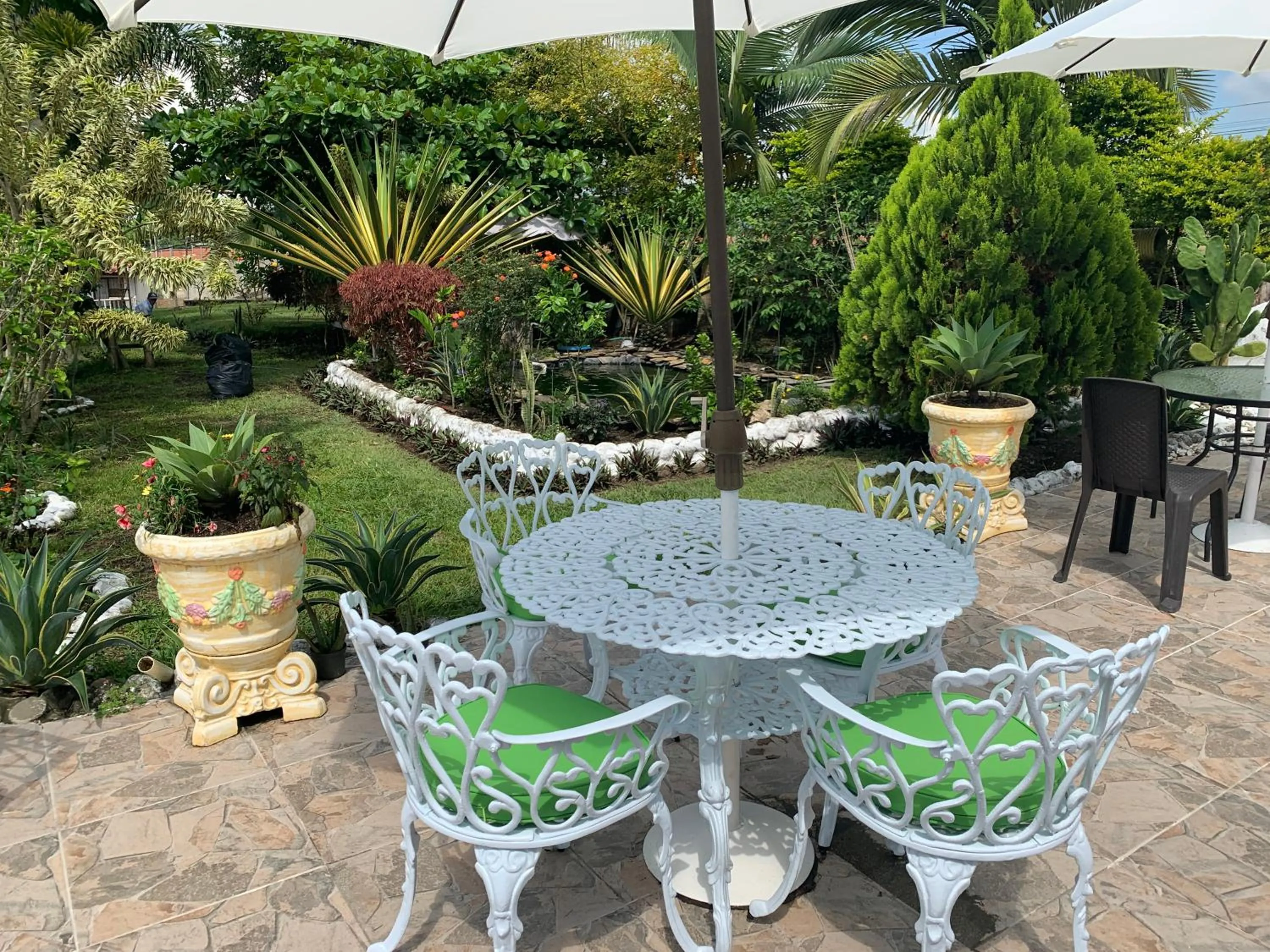 Patio in Hotel West California