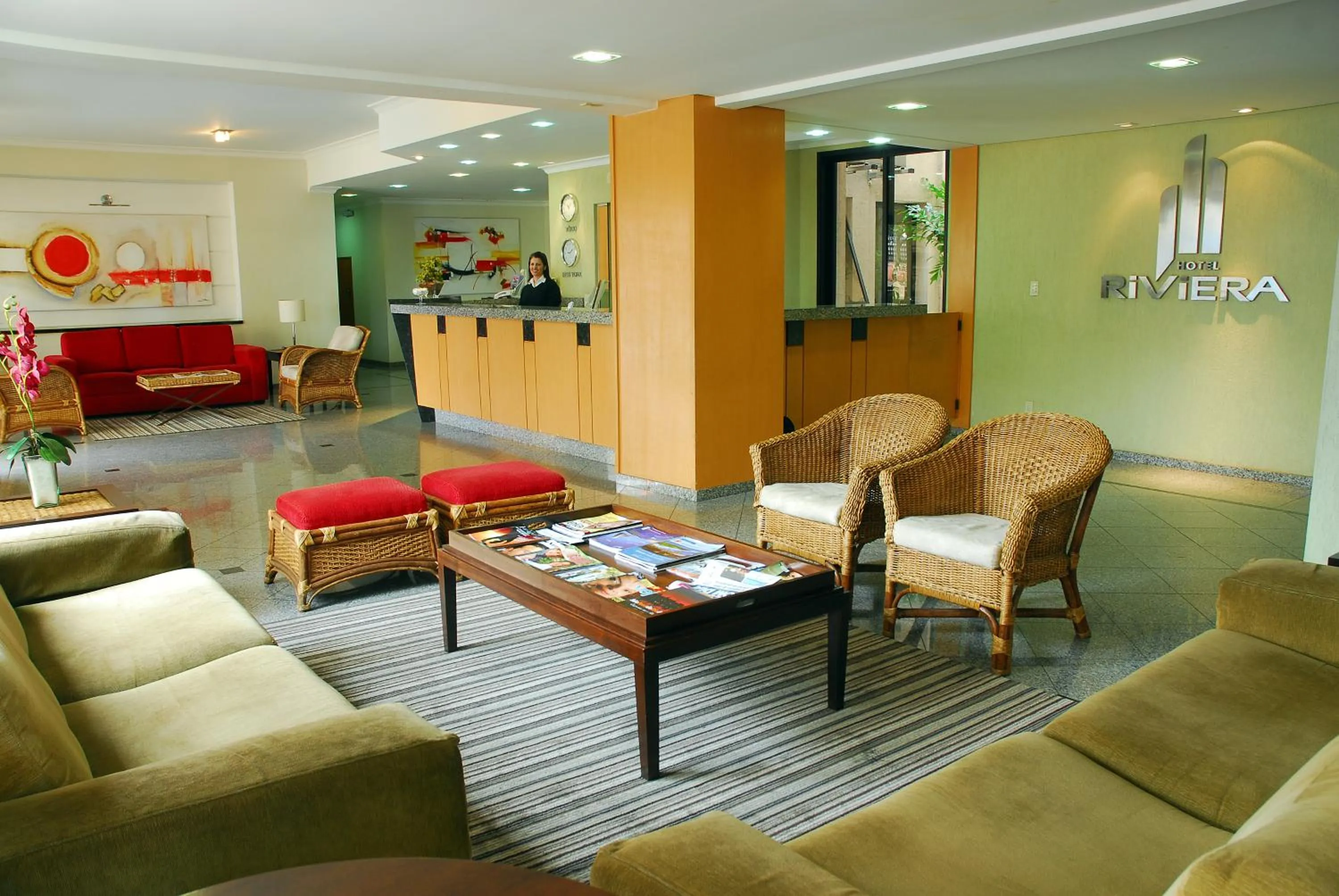 Lobby or reception in Hotel Riviera