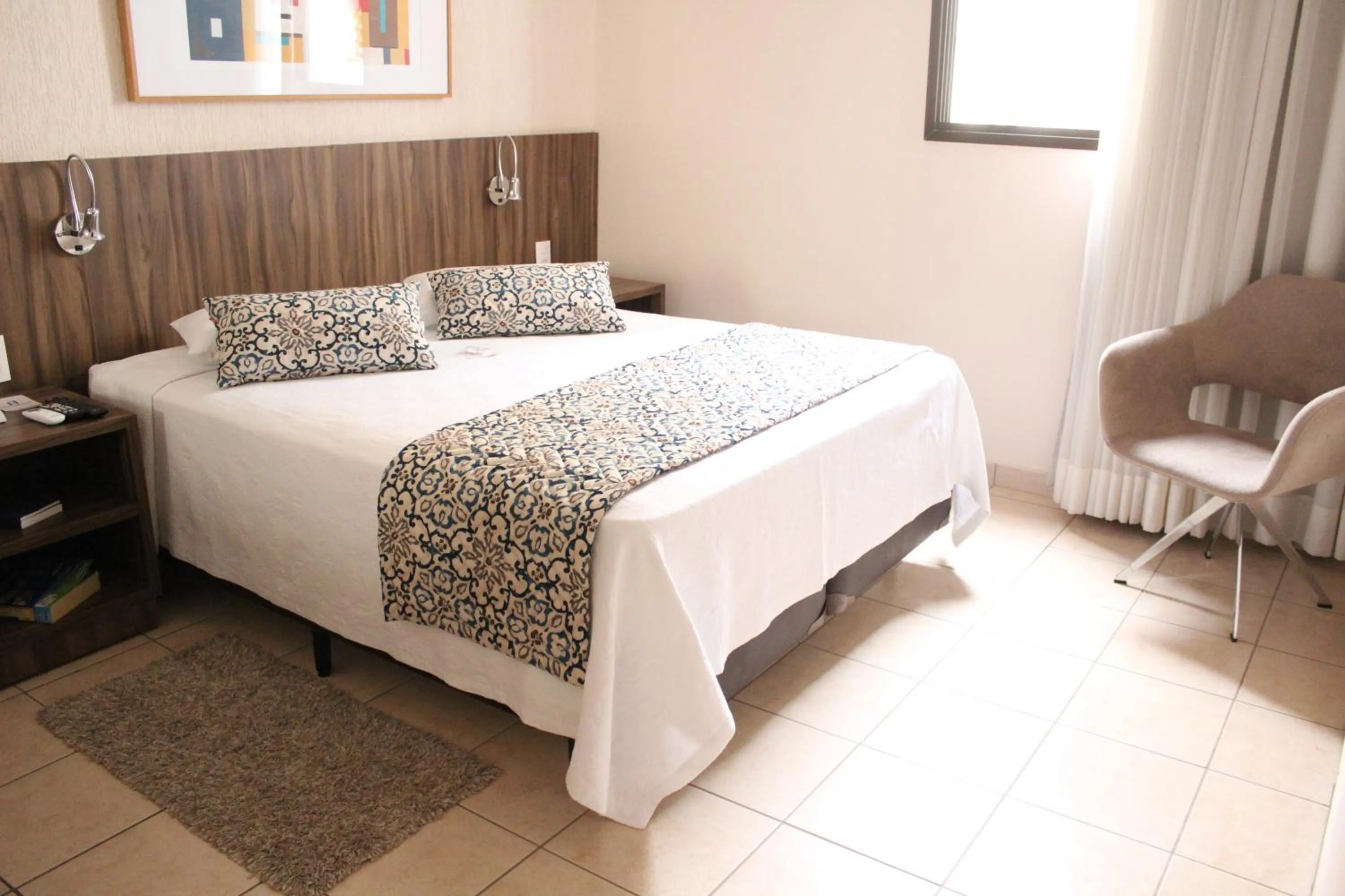 Bed in Hotel Riviera