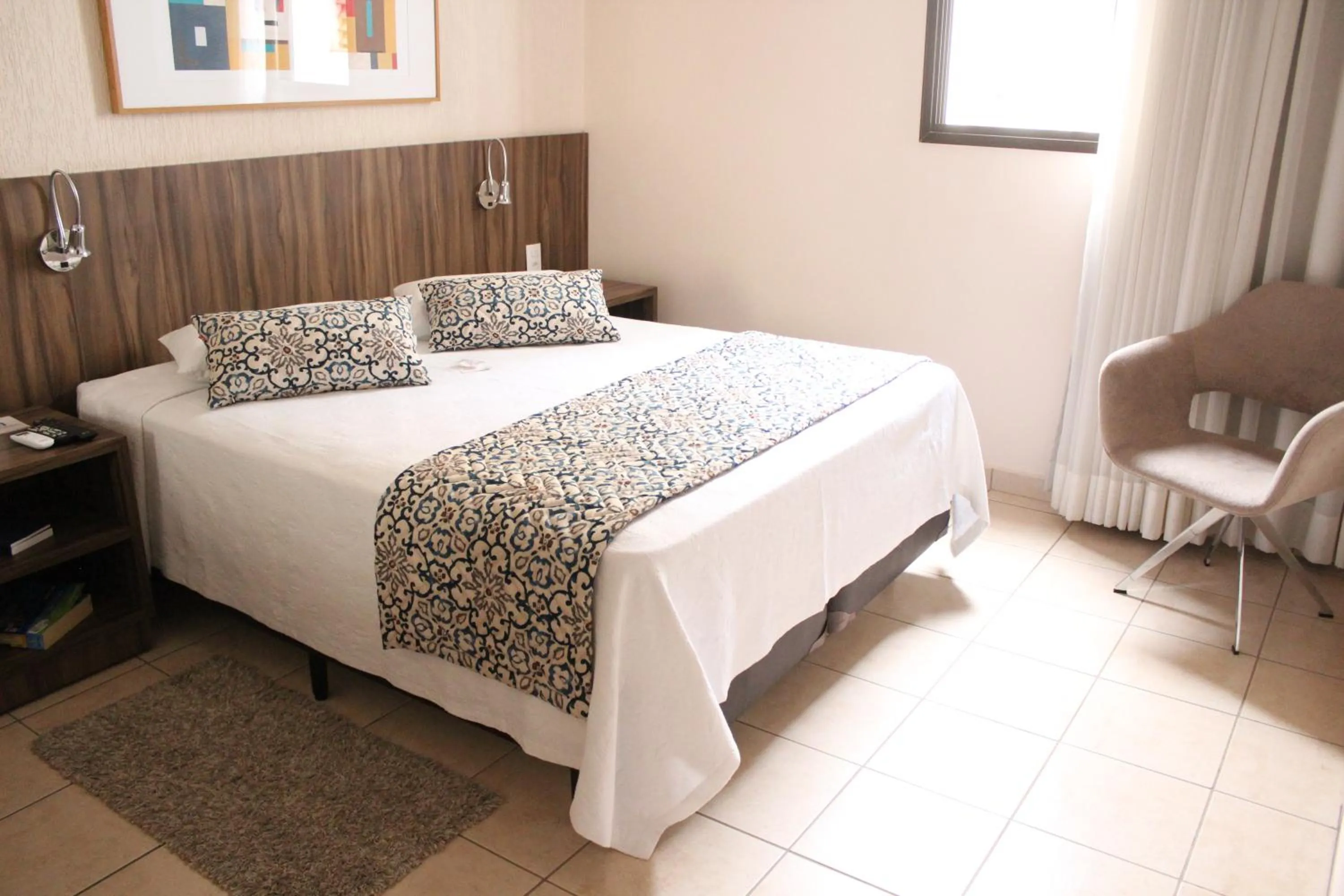 Bed in Hotel Riviera